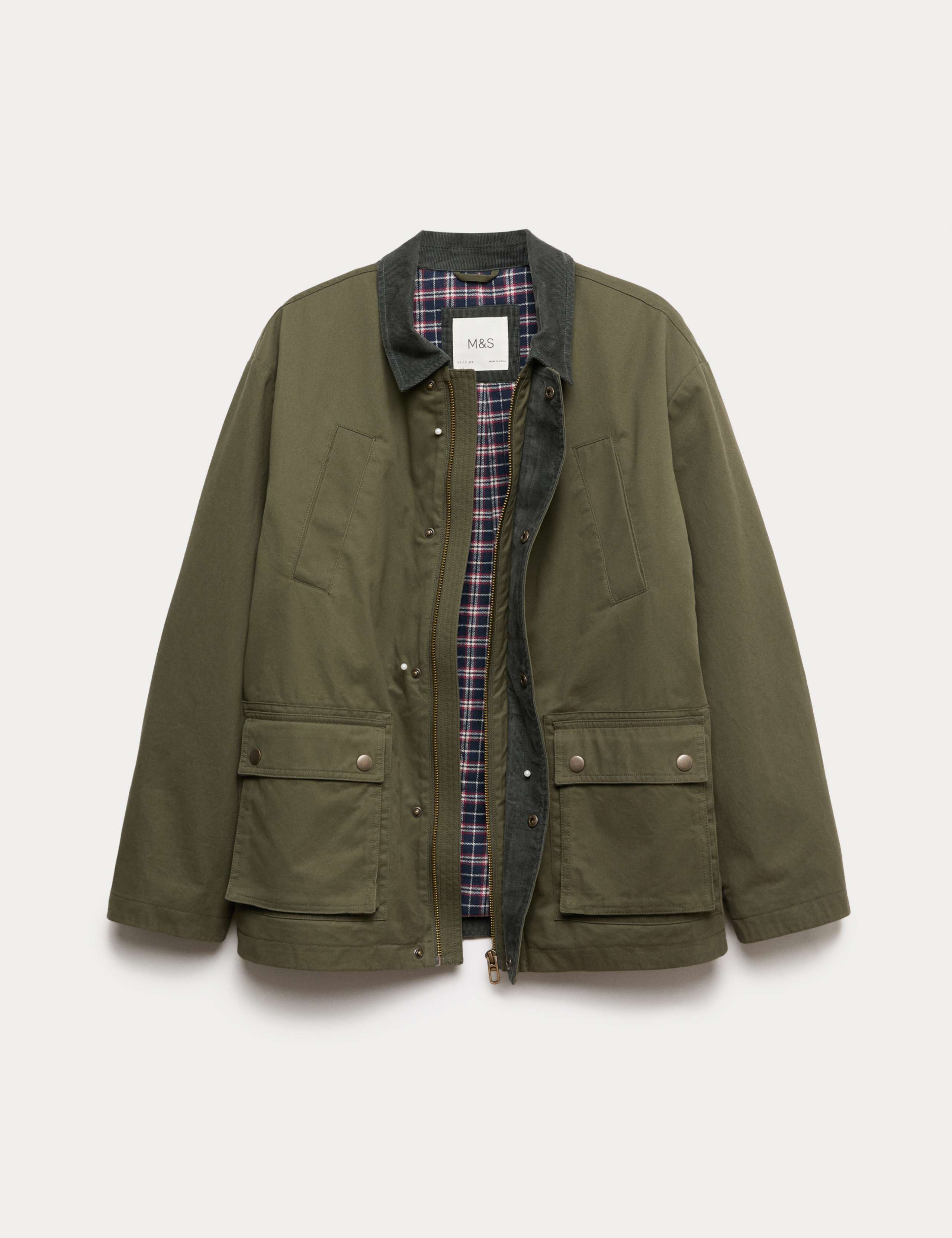 Pure Cotton Jacket (6-16 Yrs)
