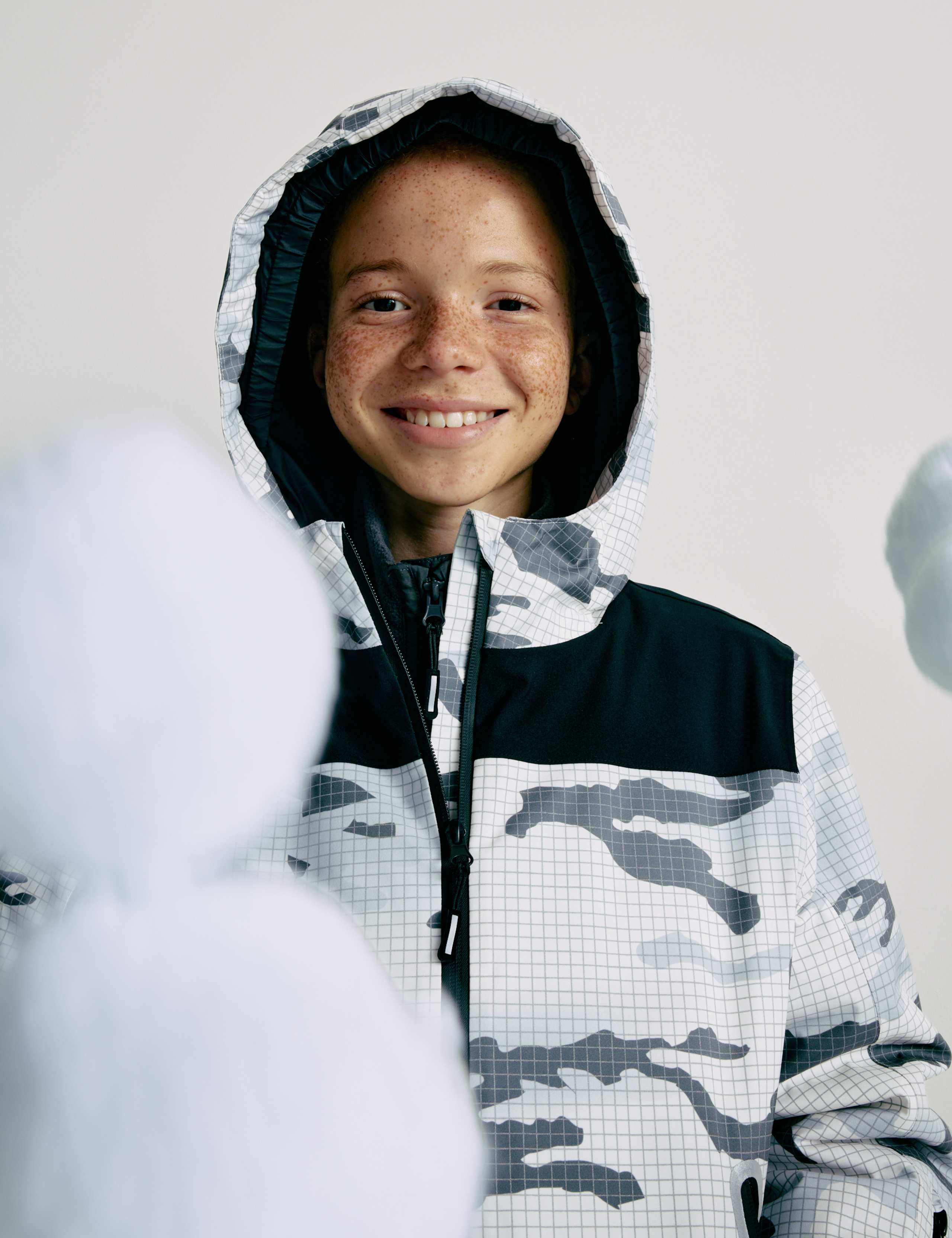 Camouflage Ski Tech Jacket (2-16 Yrs)