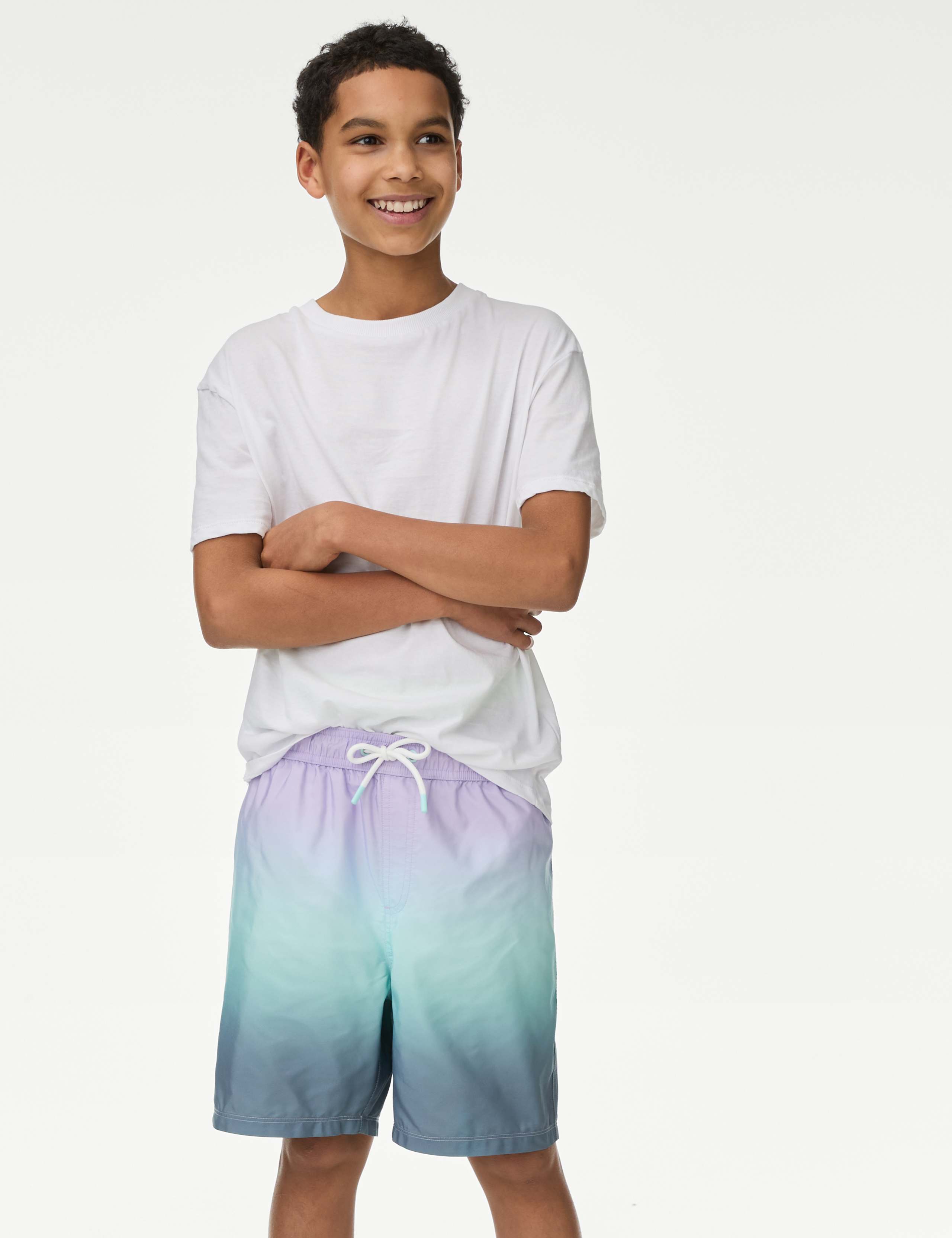 Ombre Swim Shorts (6-16 Yrs)
