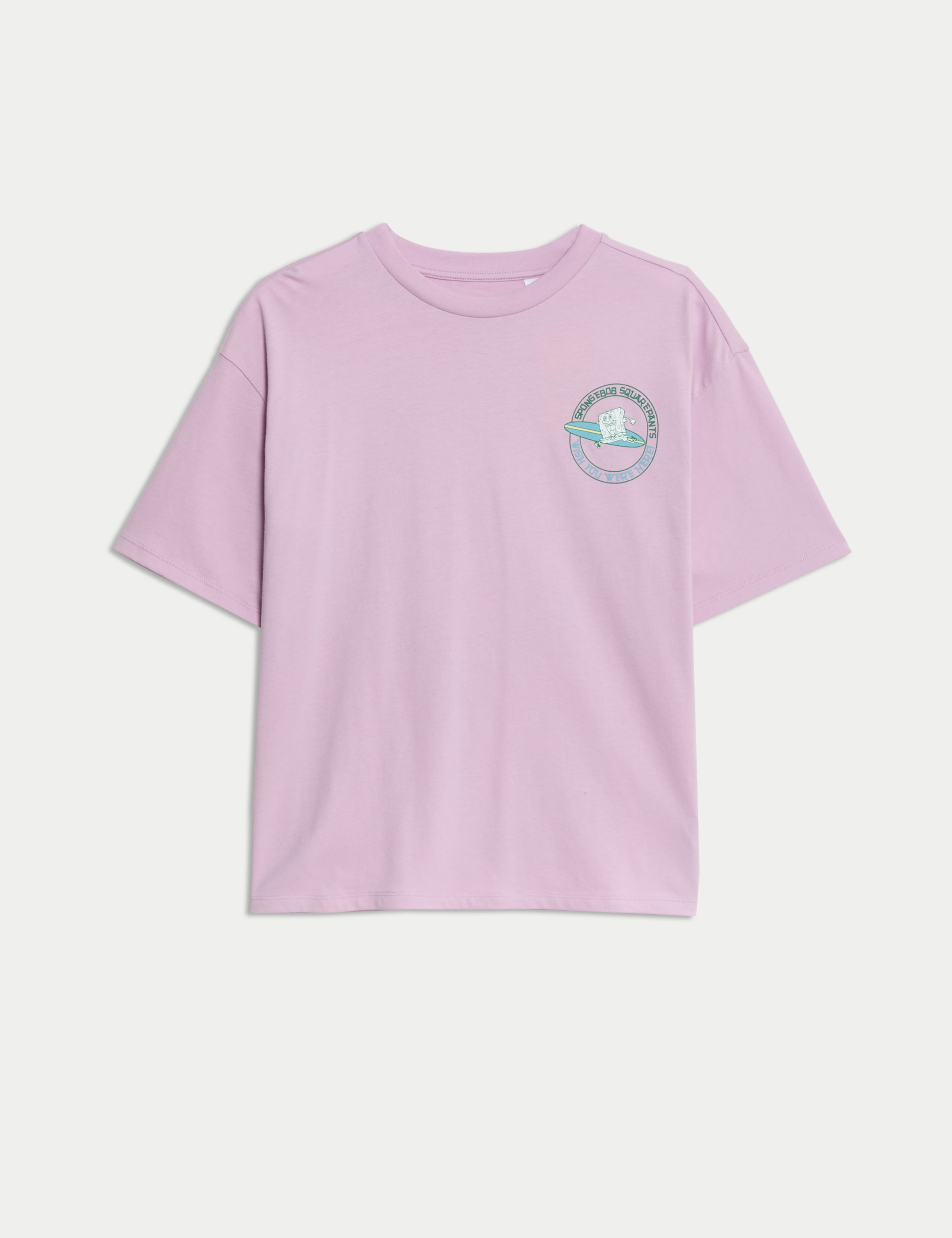 Pure Cotton SpongeBob SquarePants™ Graphic T-Shirt (6-16 Yrs)