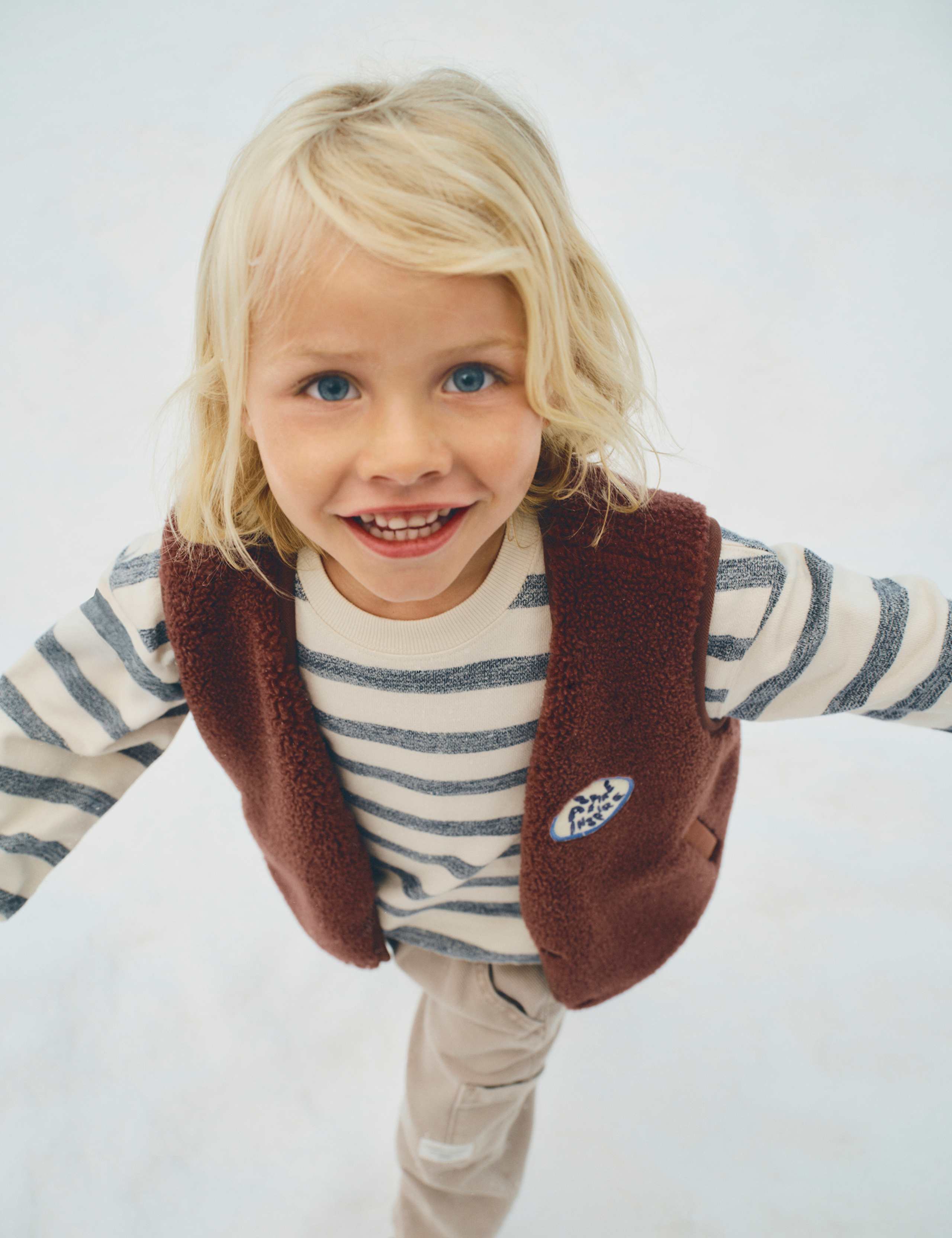 Pure Cotton Heavyweight Striped Top (2-8Yrs)