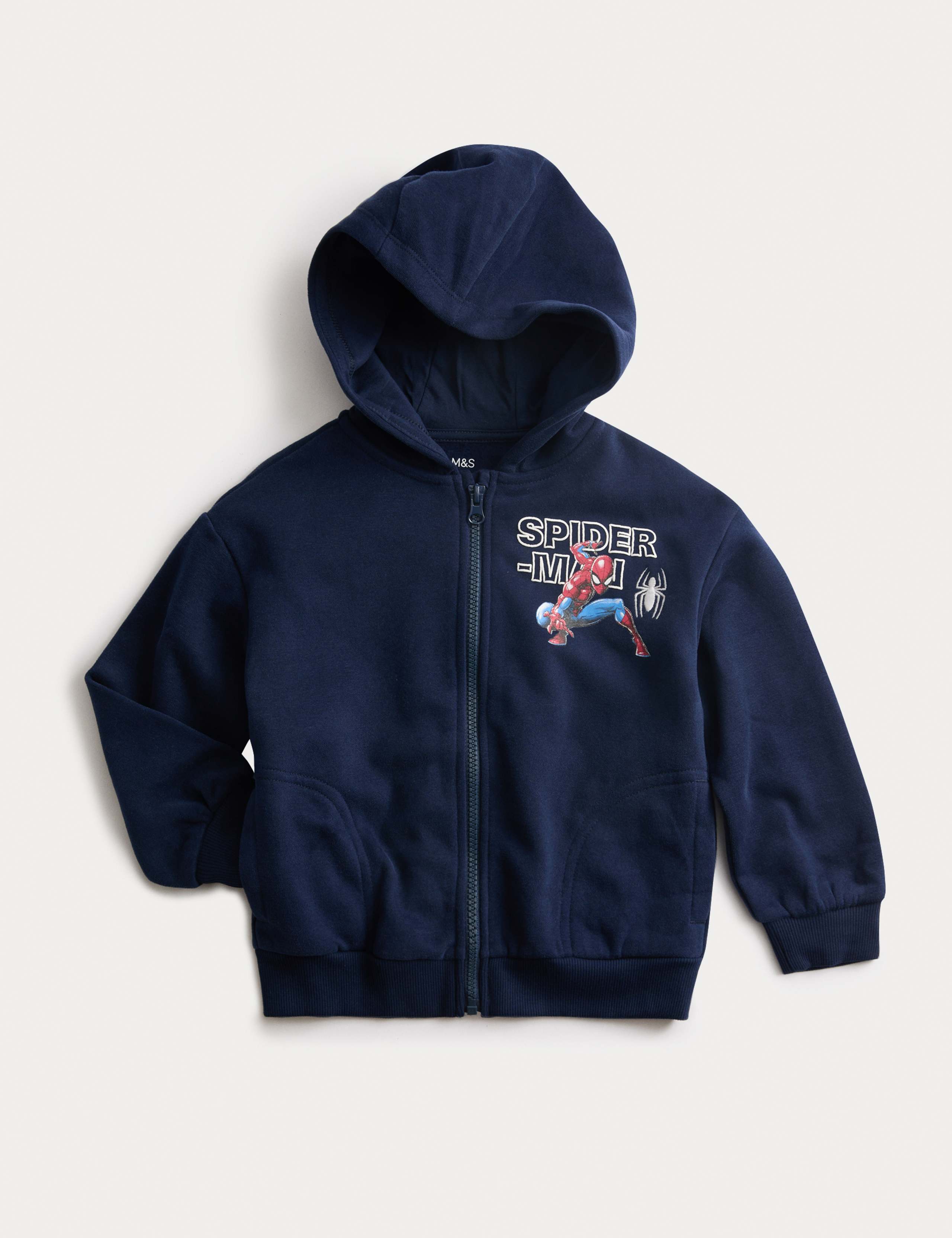 Cotton Rich Spider-Man™ Hoodie (2-8 Yrs)