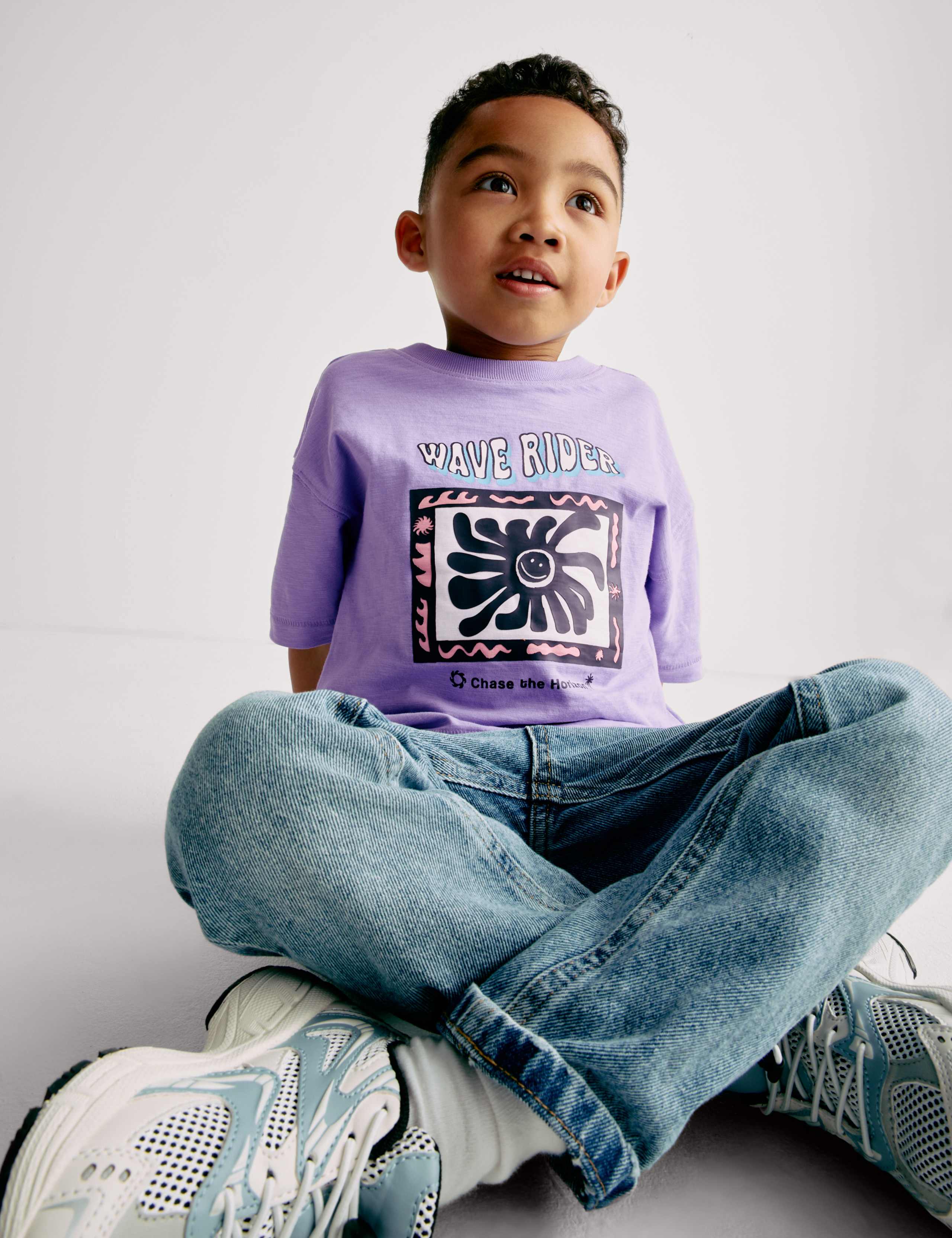 Pure Cotton Graphic T-Shirt (2-16 Yrs)