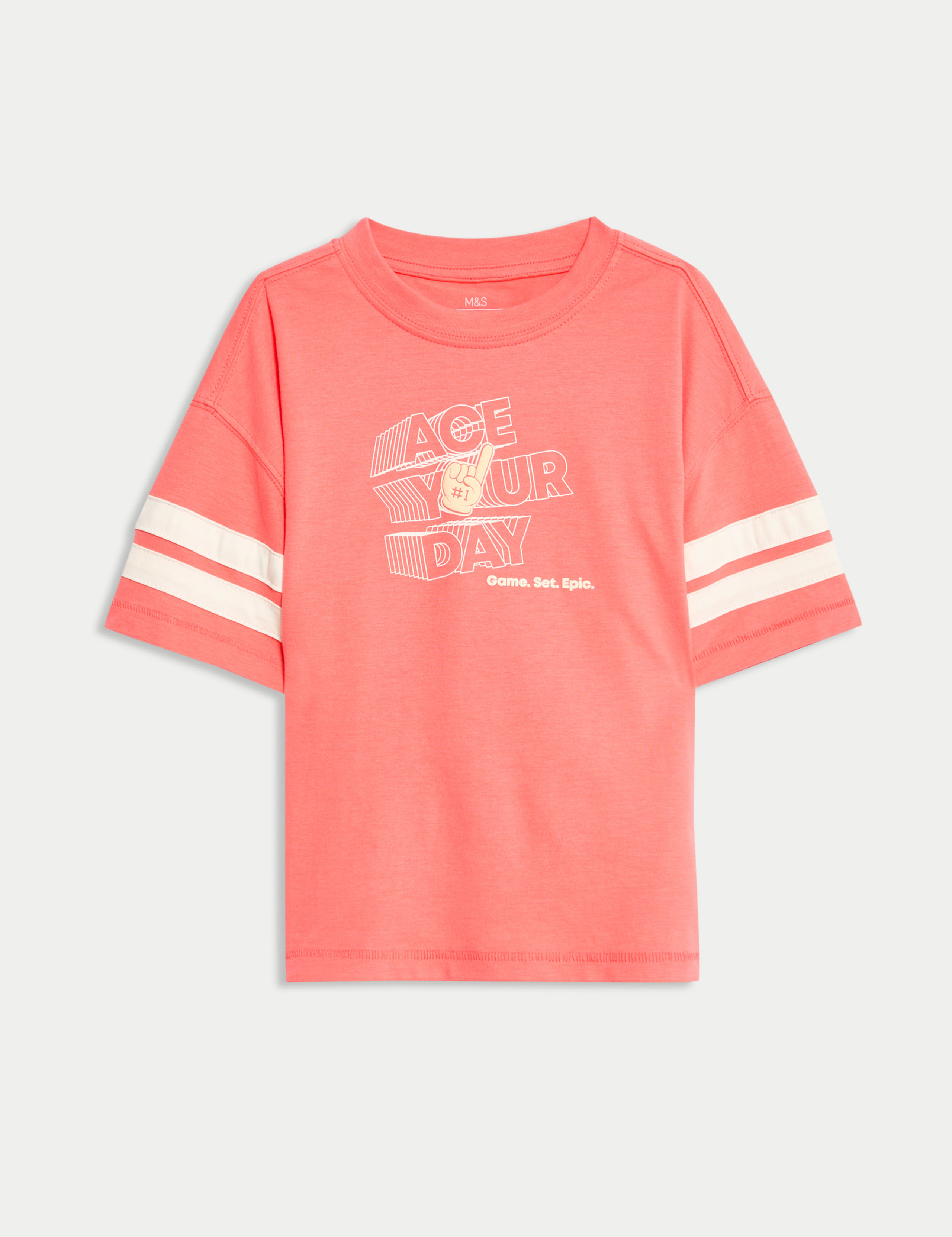 Pure Cotton Graphic T-Shirt (2-8 Yrs)
