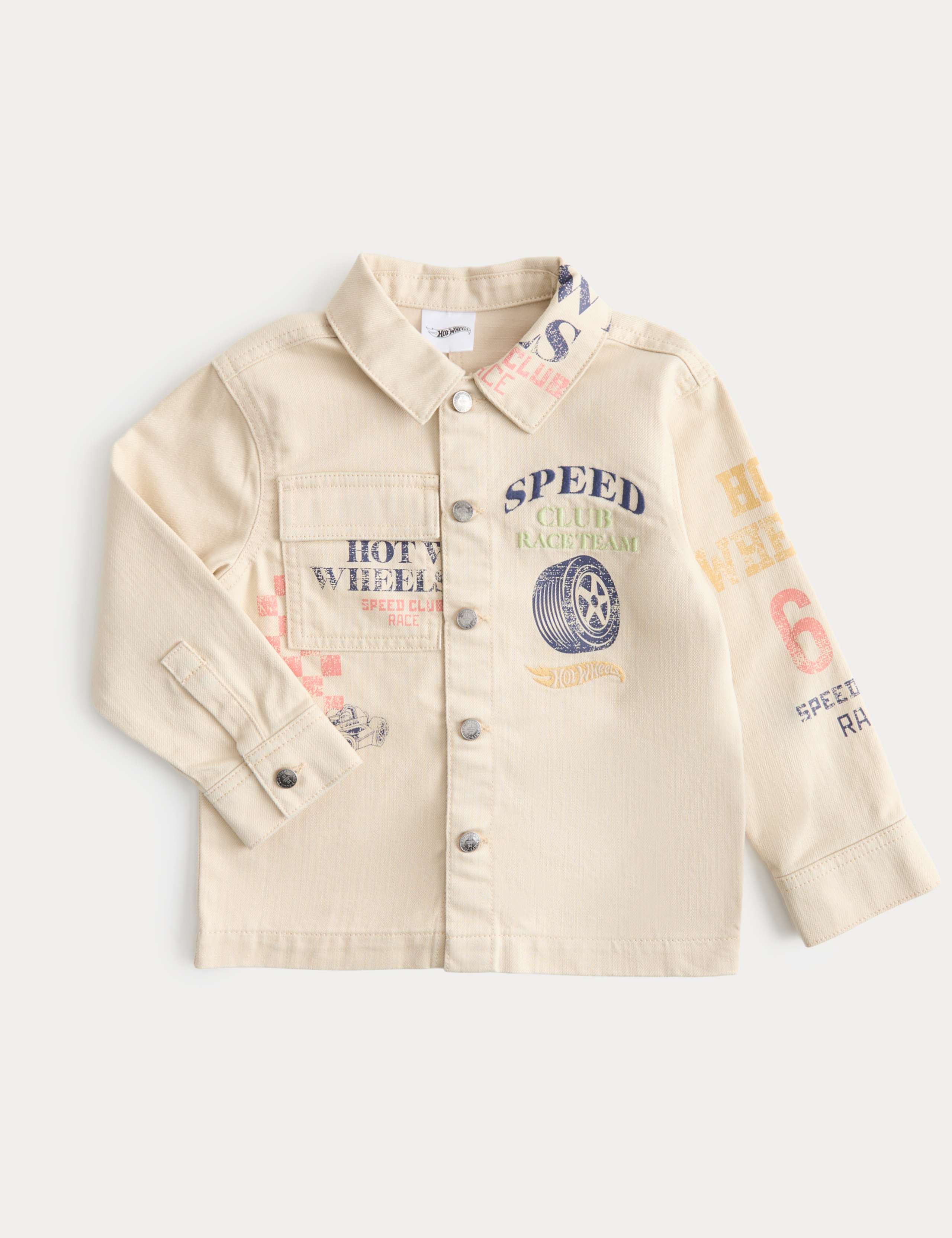 Cotton Rich Hot Wheels™ Shacket (2-8 Yrs)