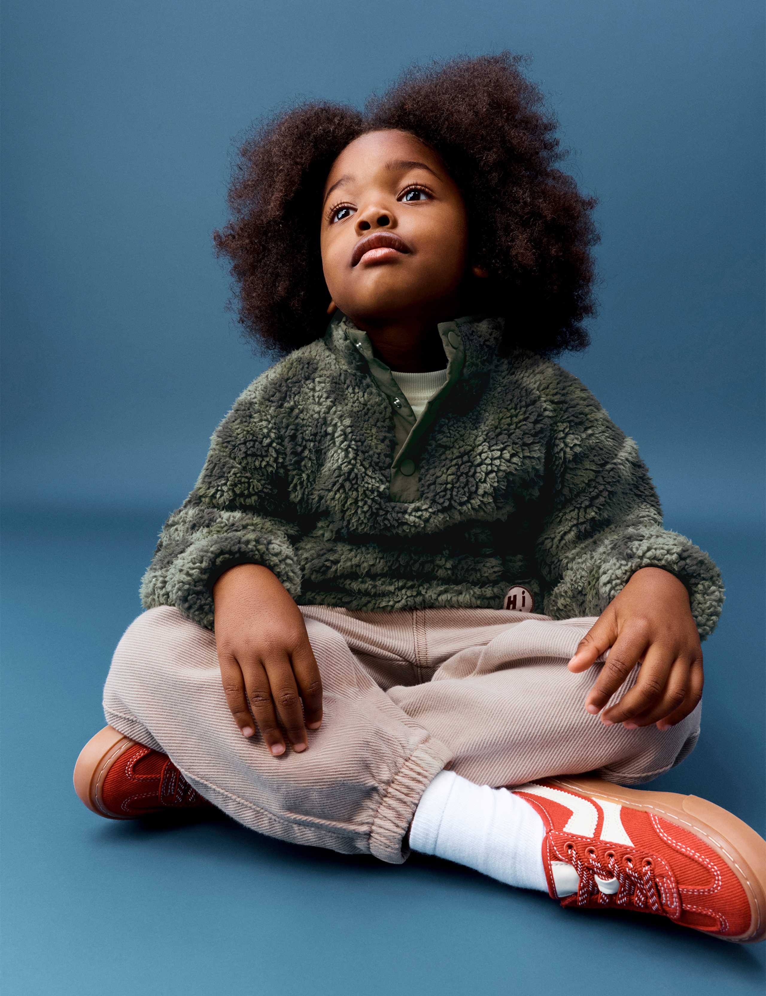 Borg Animal Print Jacket (2-8 Yrs)