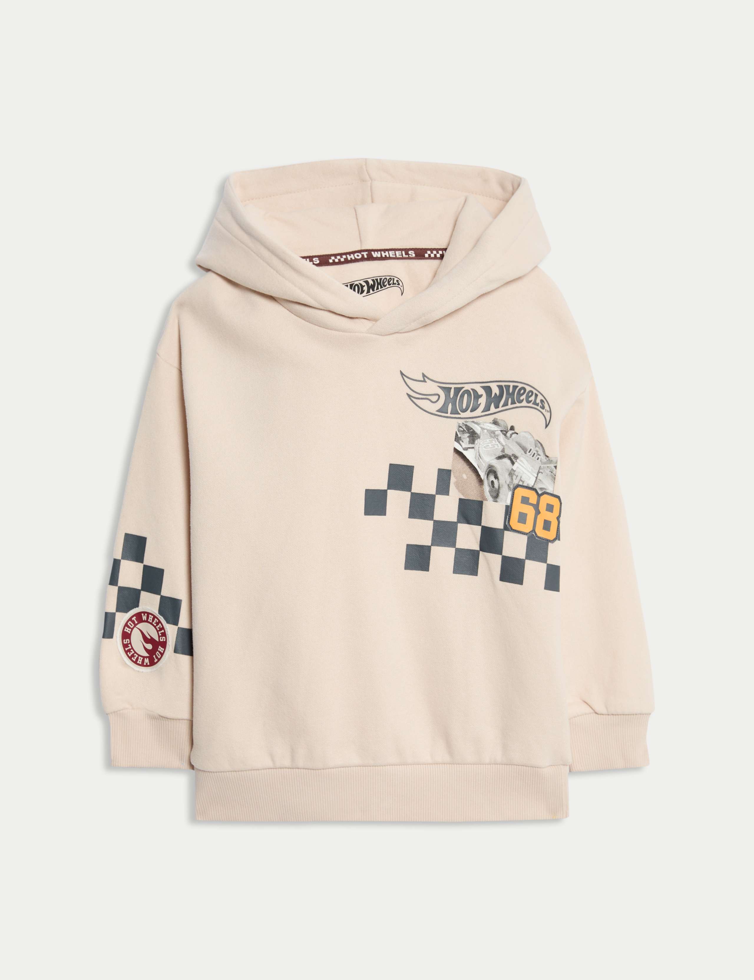 Cotton Rich Hot Wheels™ Hoodie (2-8 Yrs)