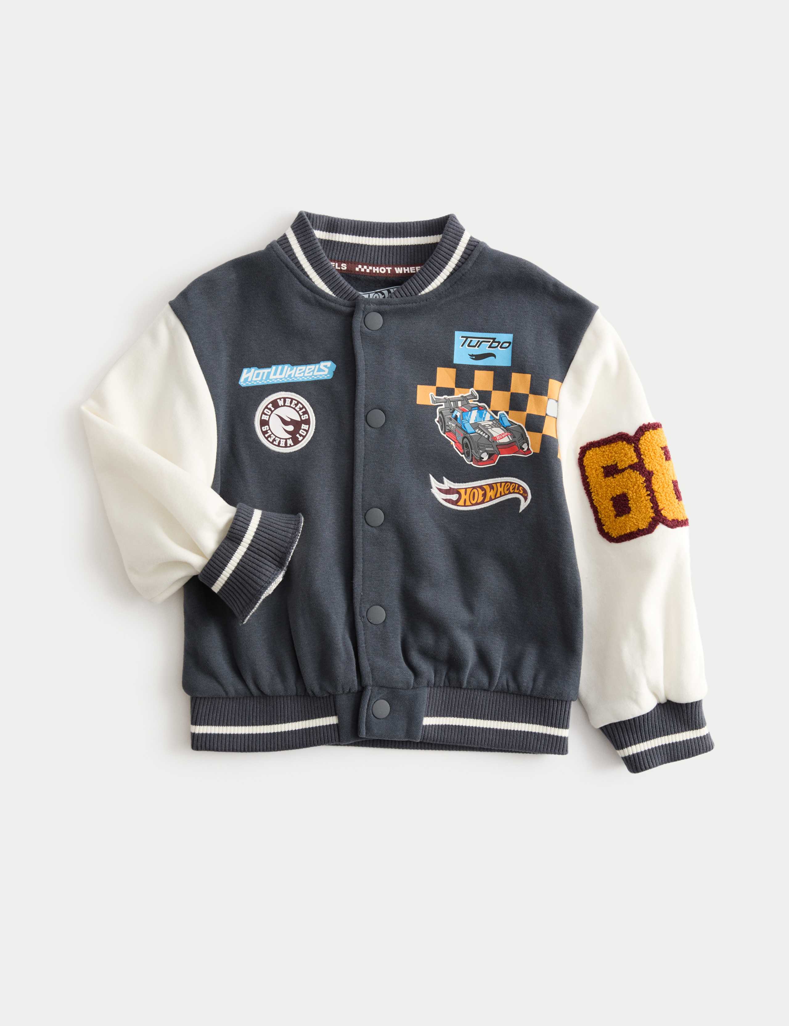 Cotton Rich Hot Wheels™ Bomber Jacket (2-8 yrs)