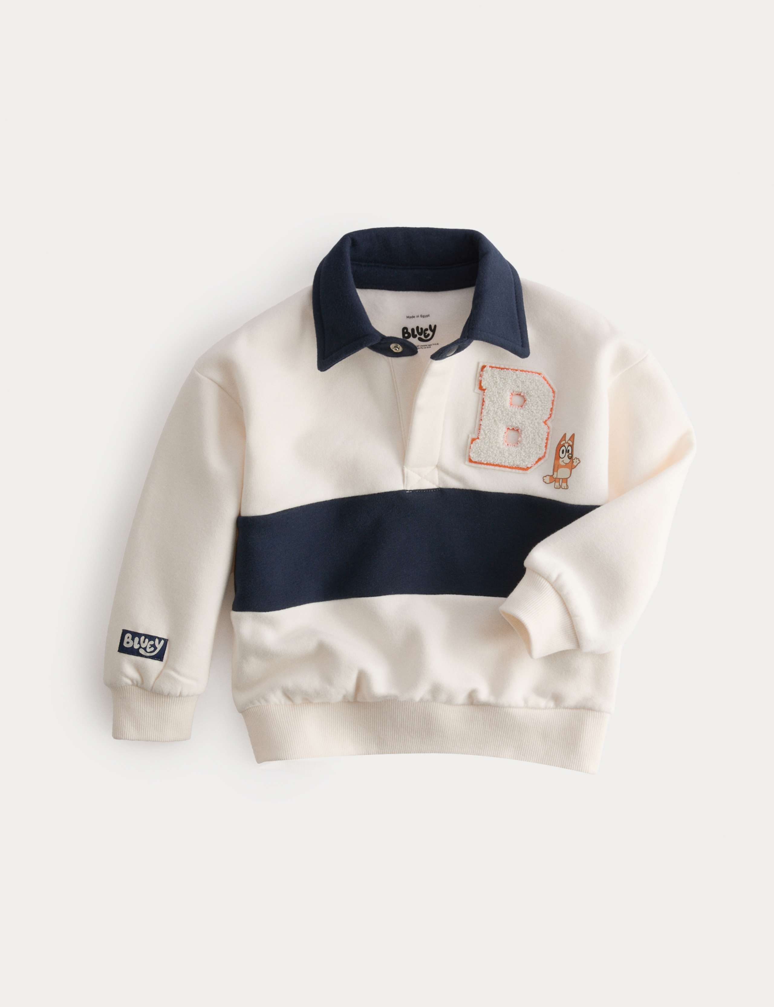 Cotton Rich Bluey™ Rugby Shirt (2-8 Yrs)