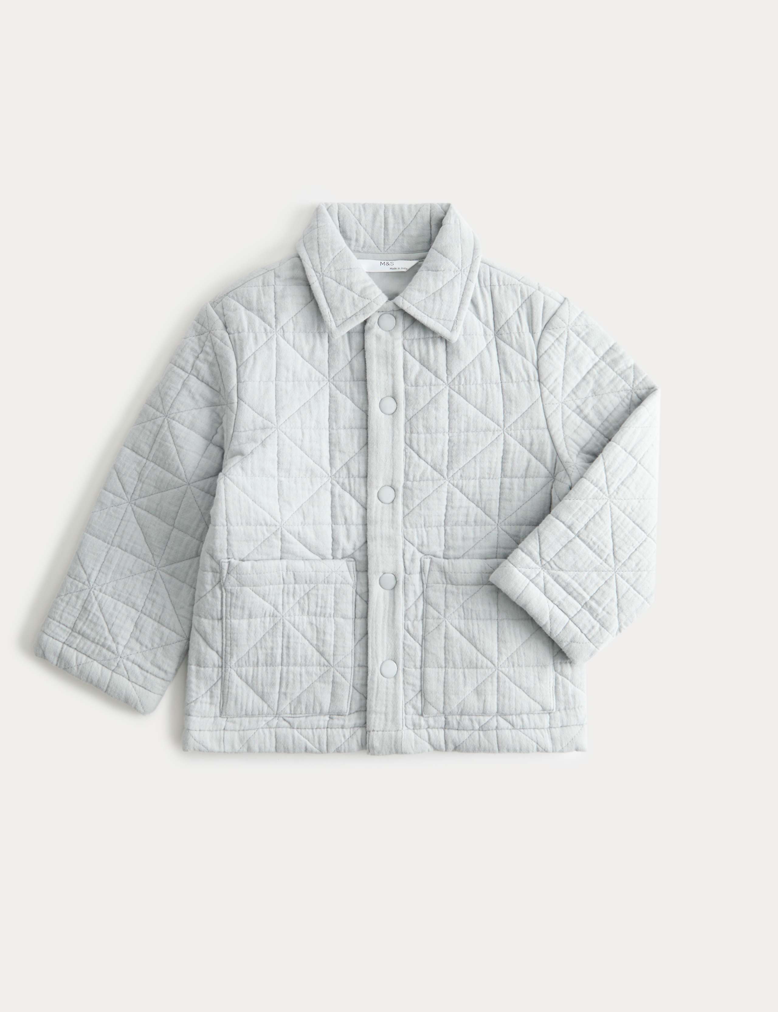 Pure Cotton Quilted Jacket (2-8 Years)