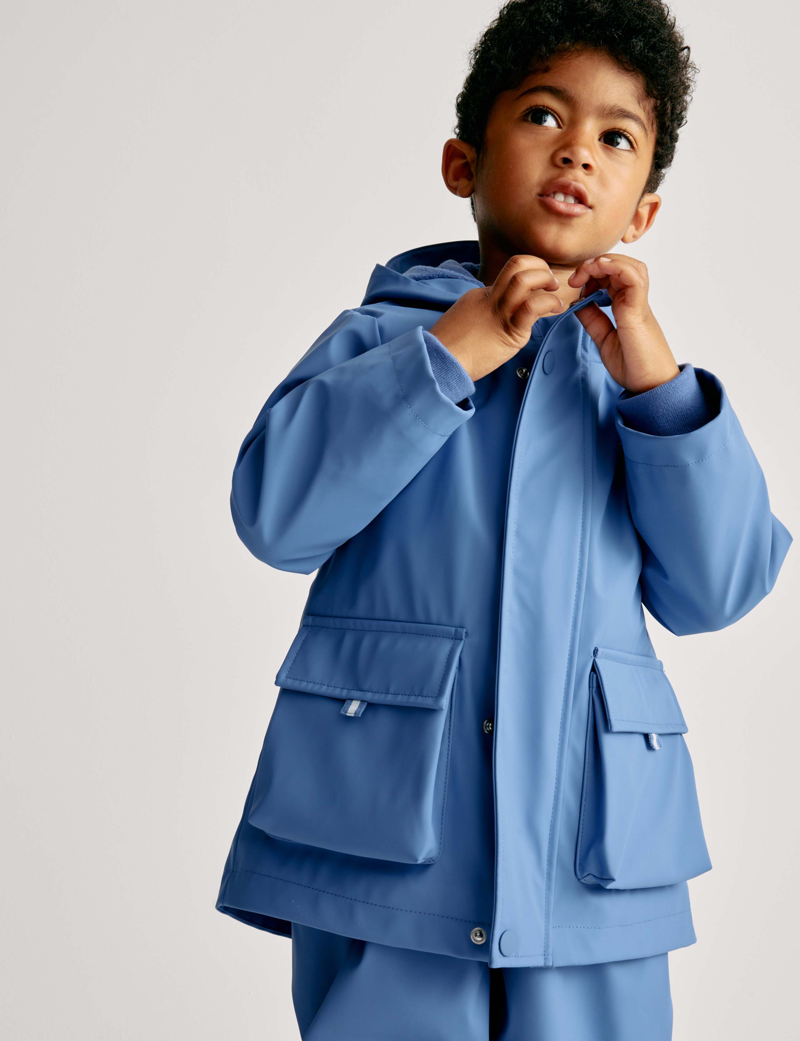 Plain Fisherman Coat (6 Mths - 8 Yrs)