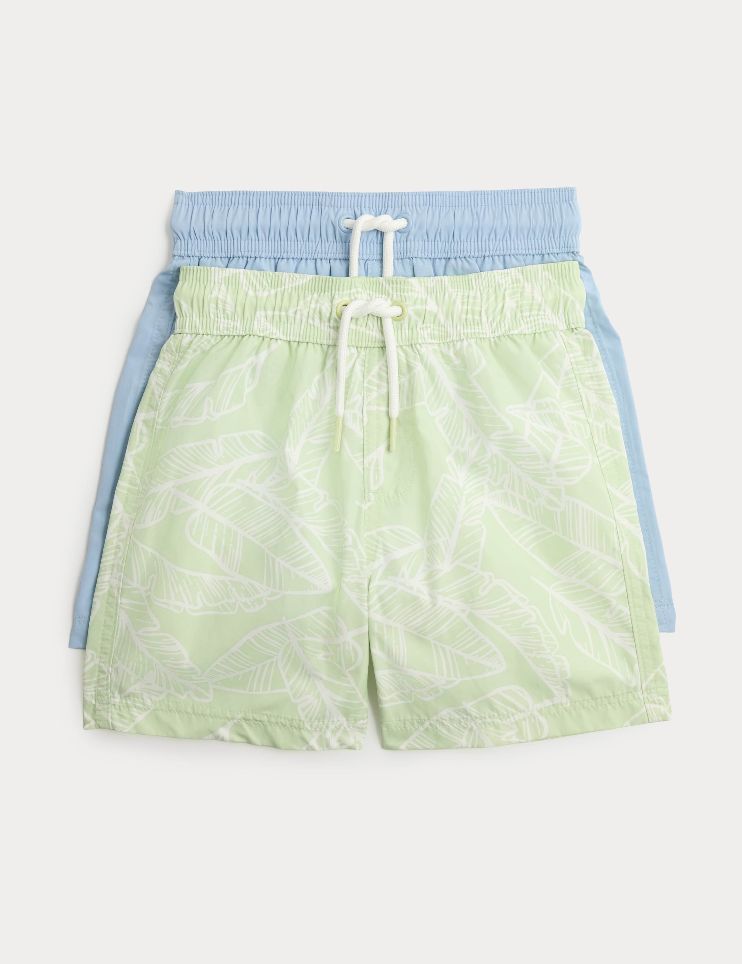 2 Pack Swim Shorts (2-8 Yrs)
