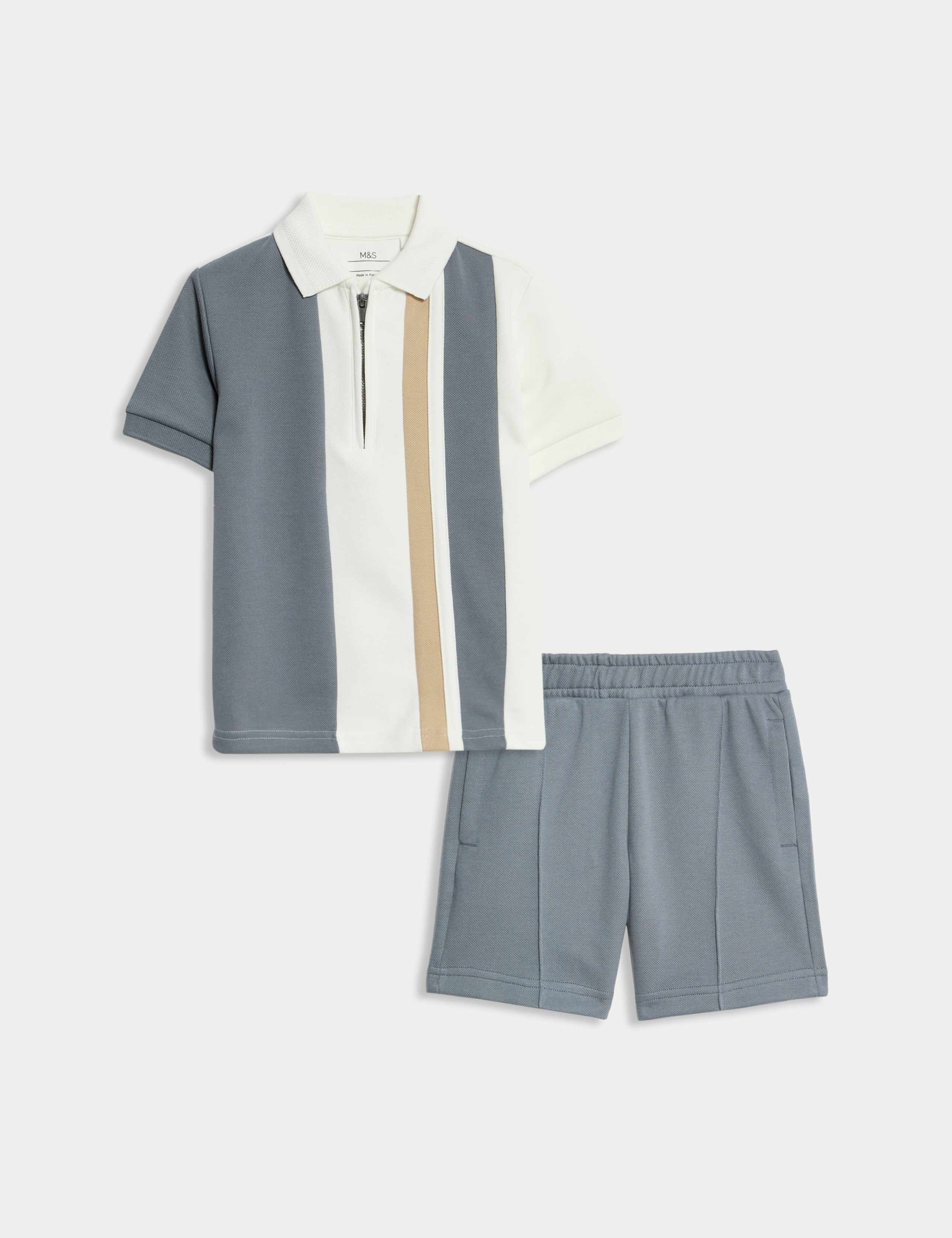 Cotton Blend Top & Bottom Outfit (2-16 Yrs)