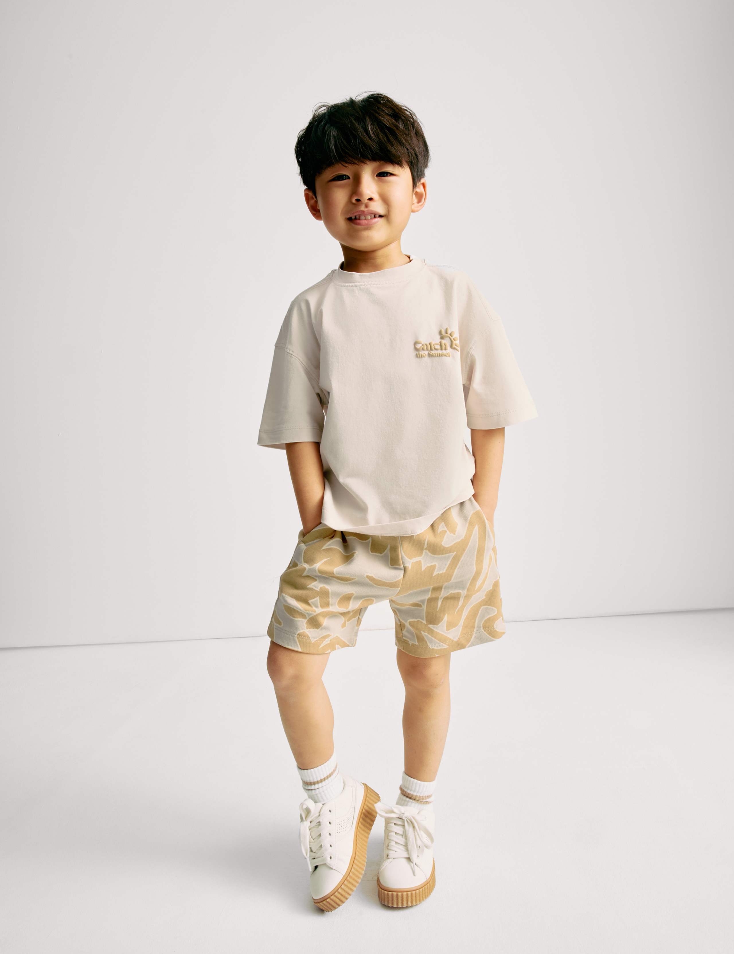 2pc Cotton Rich T-Shirt & Shorts Set (2-8 Yrs)