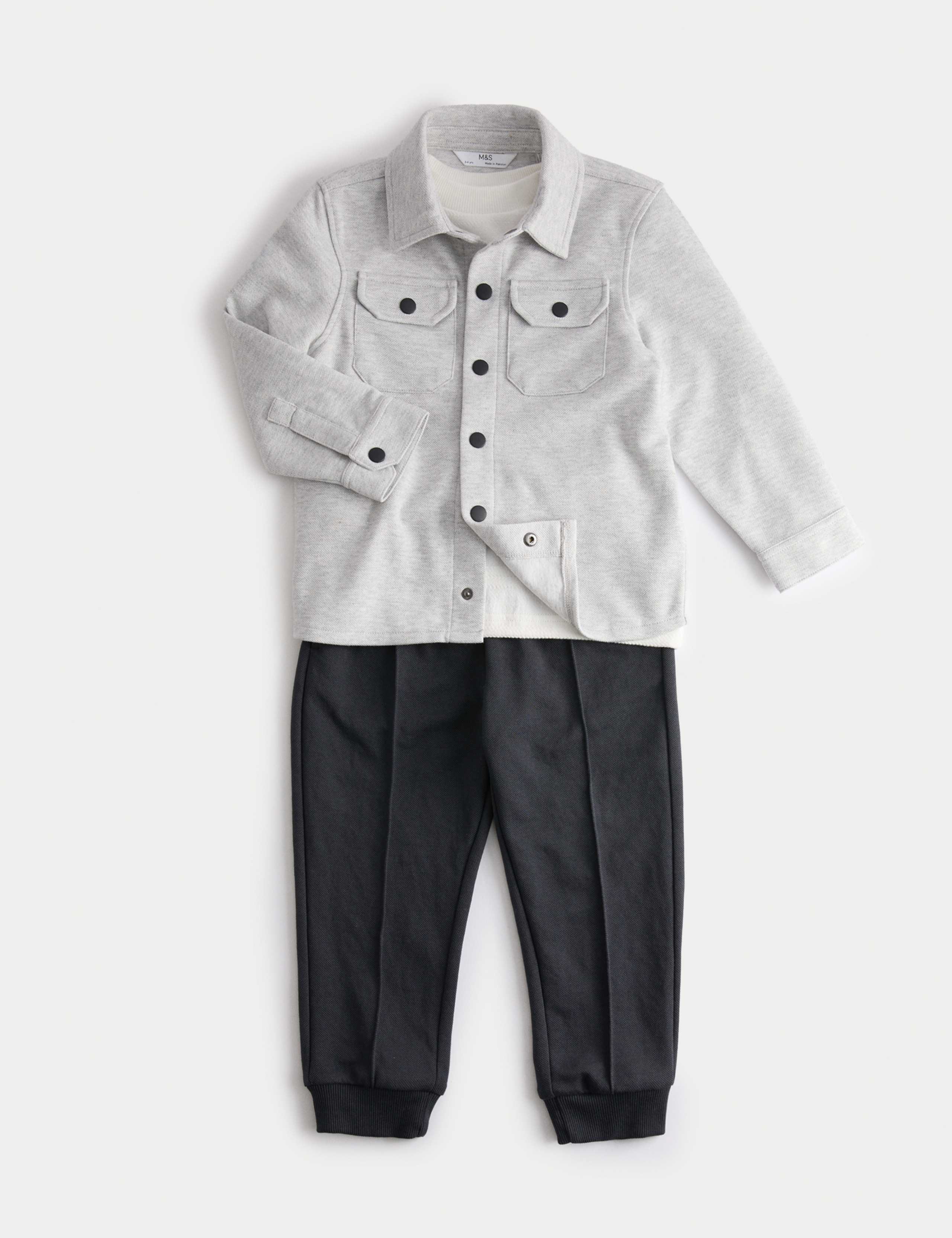 3pc Cotton Rich Outfit (2-8 Yrs)