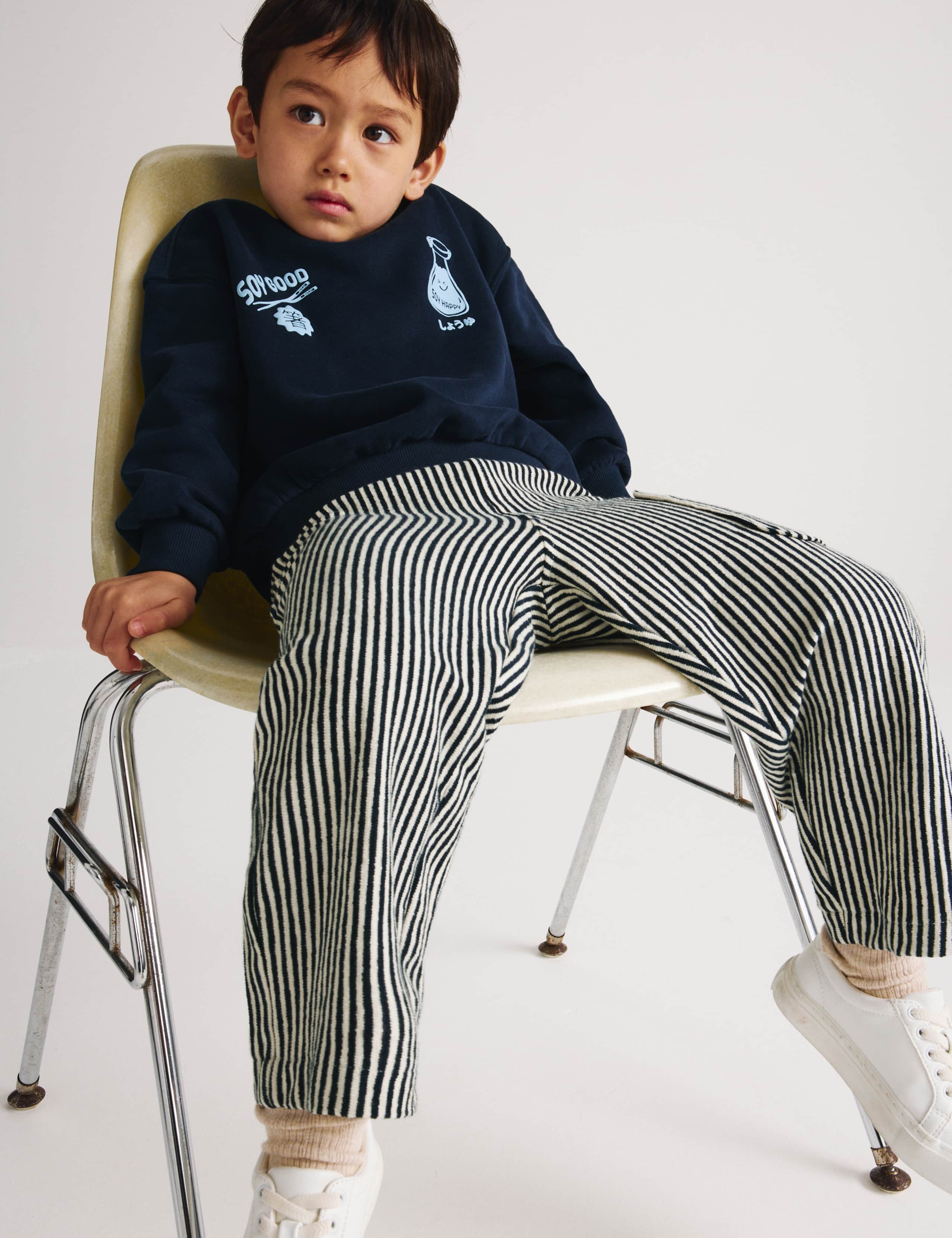 2 Piece Cotton Rich Noodle Graphic Outfit (2-8 Yrs)