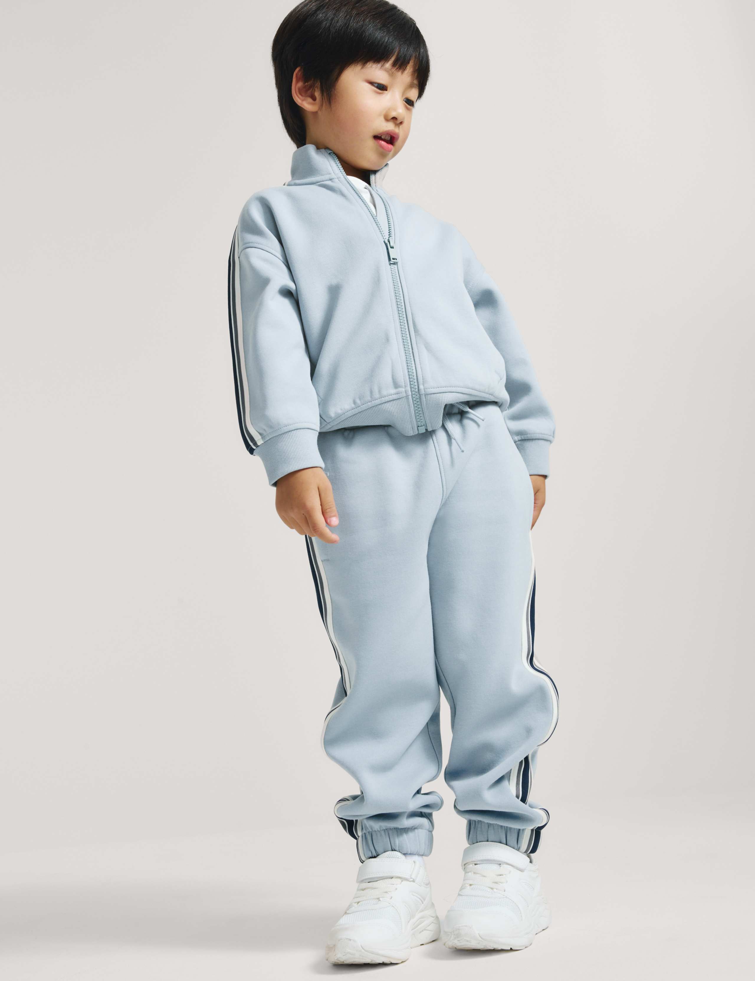 2 Piece Cotton Rich Side Taped Outfit (2-8 Yrs)