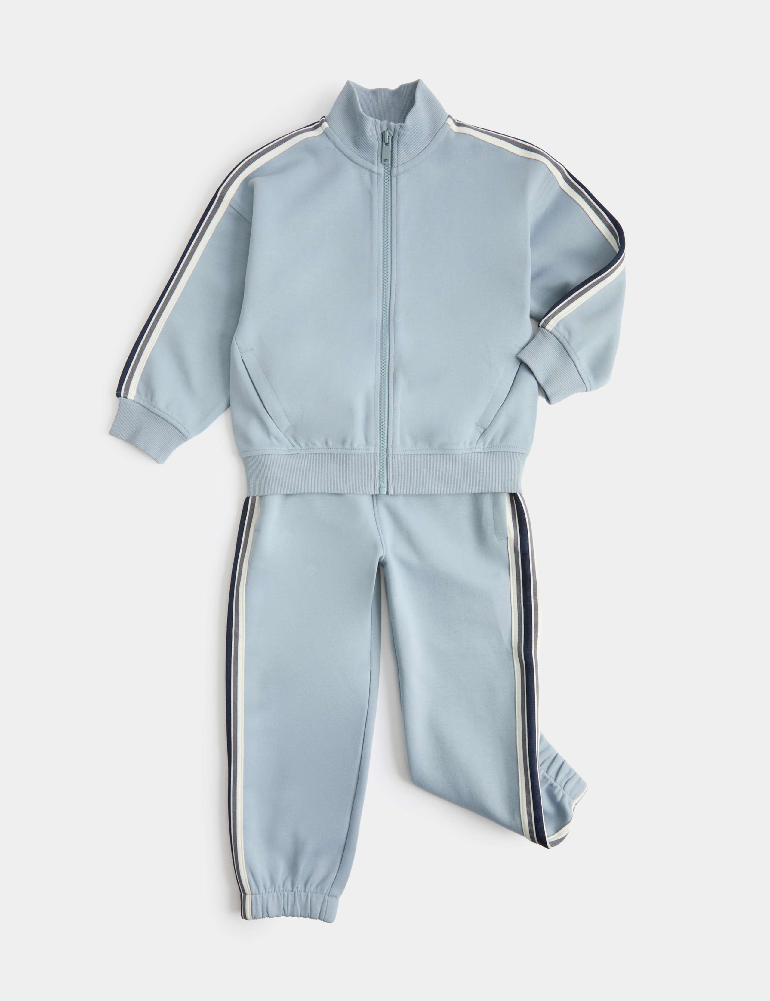 2 Piece Cotton Rich Side Taped Outfit (2-8 Yrs)