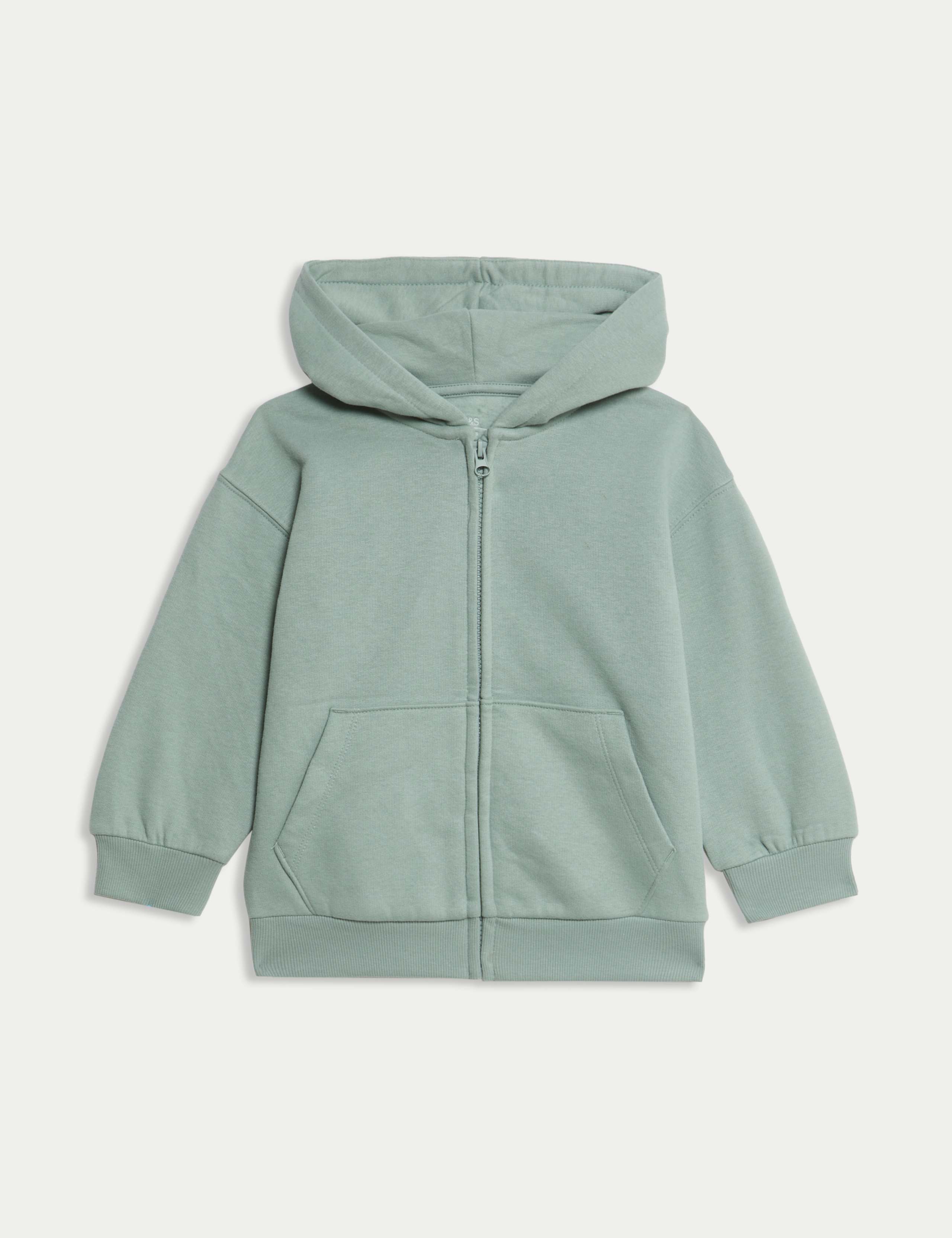 Cotton Rich Zip Hoodie (2-8 Yrs)