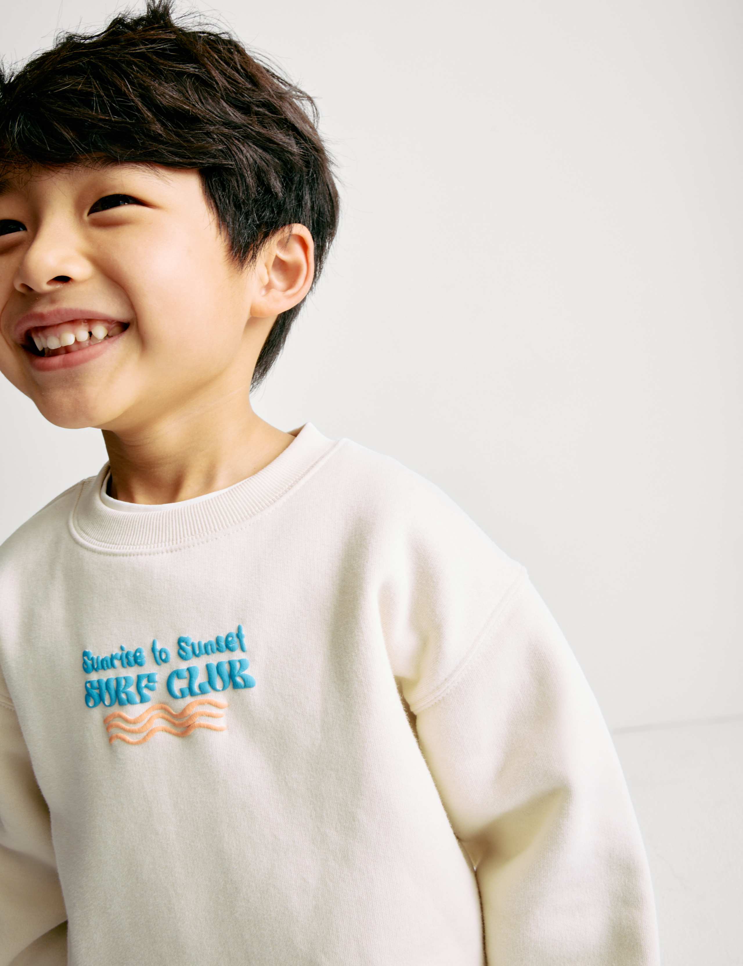 Cotton Rich Surf Club Sweatshirt (2-8 Yrs)