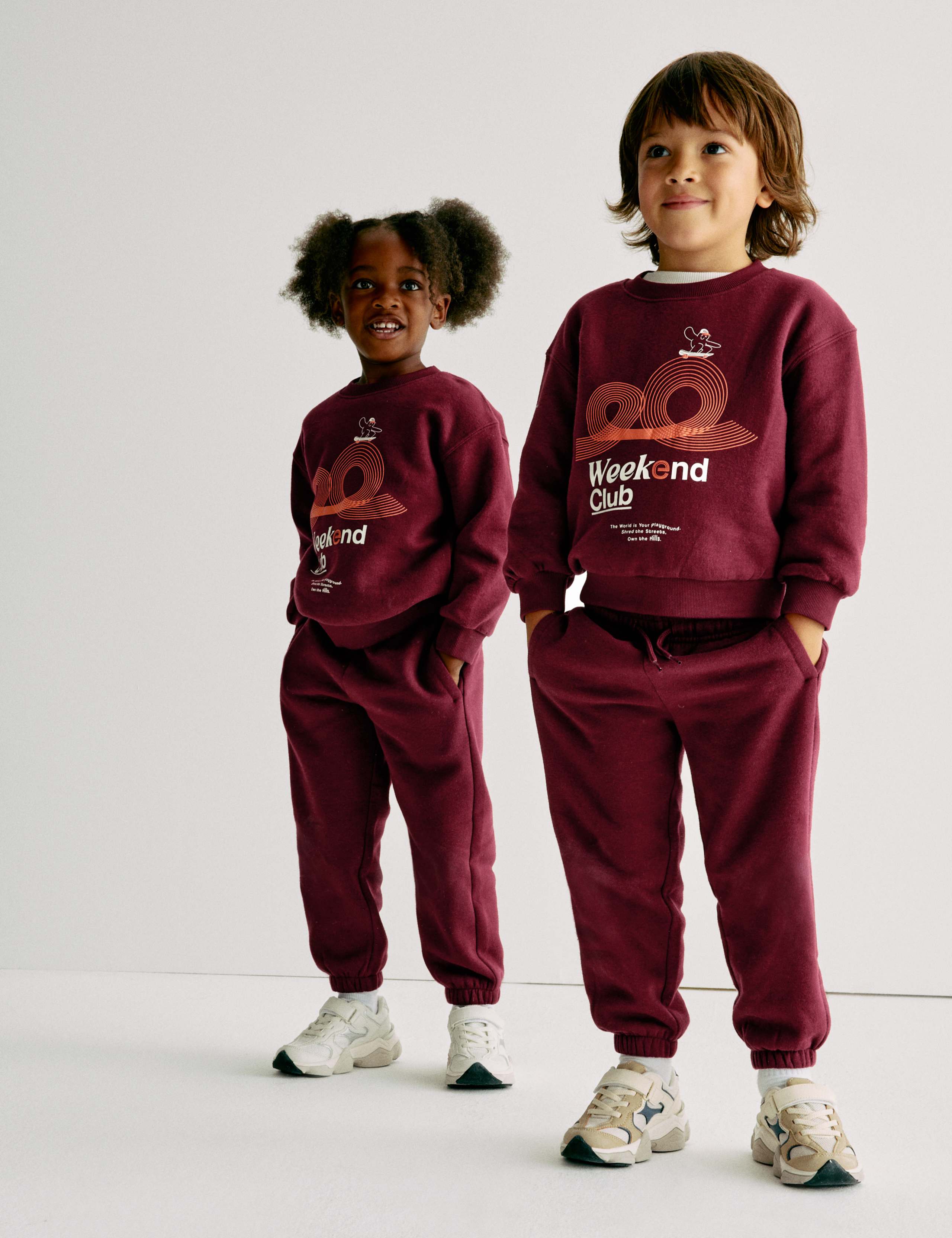 Pure Cotton Graphic Sweatshirt (2-8 Yrs)