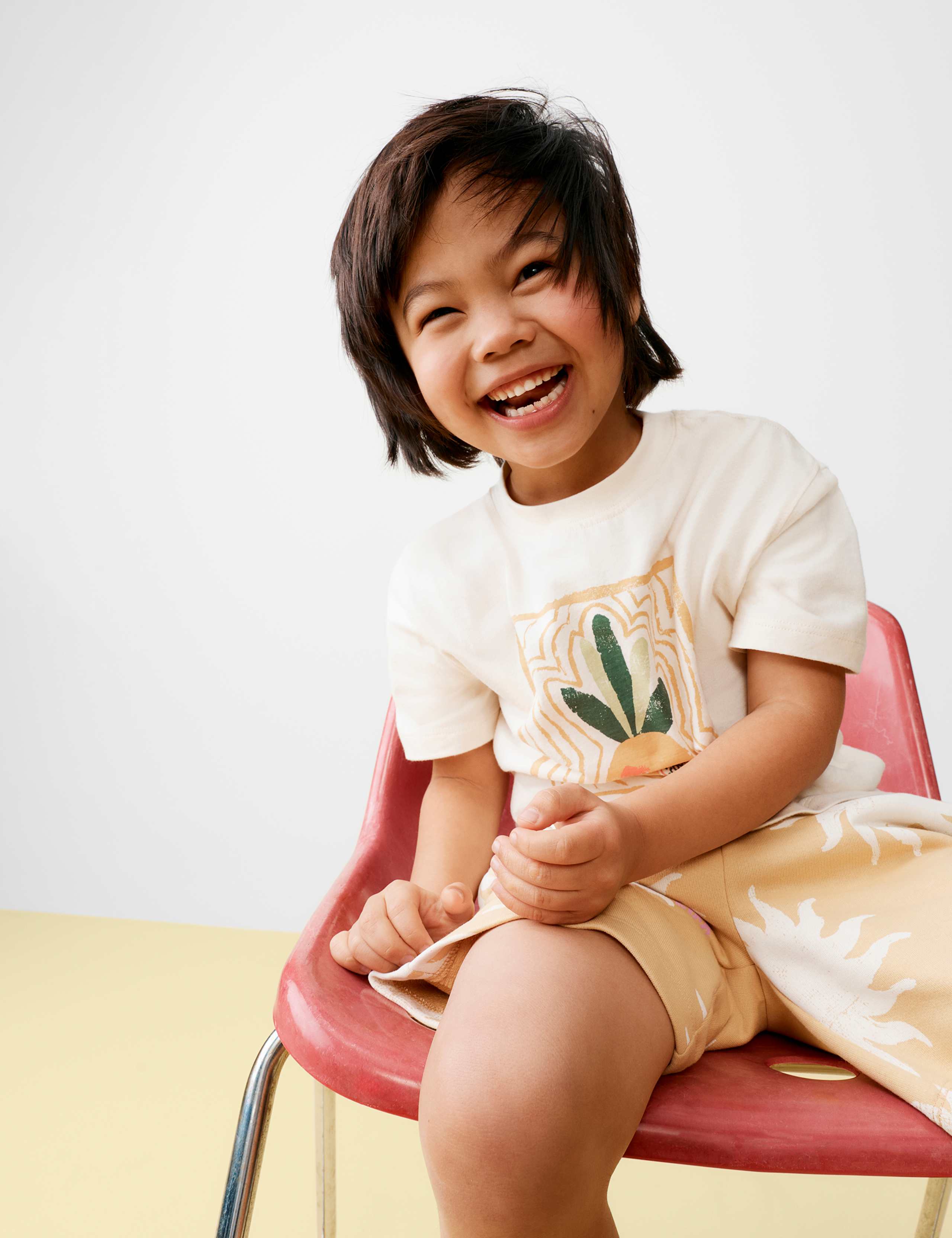 Pure Cotton Graphic T-Shirt (2-8 Yrs)