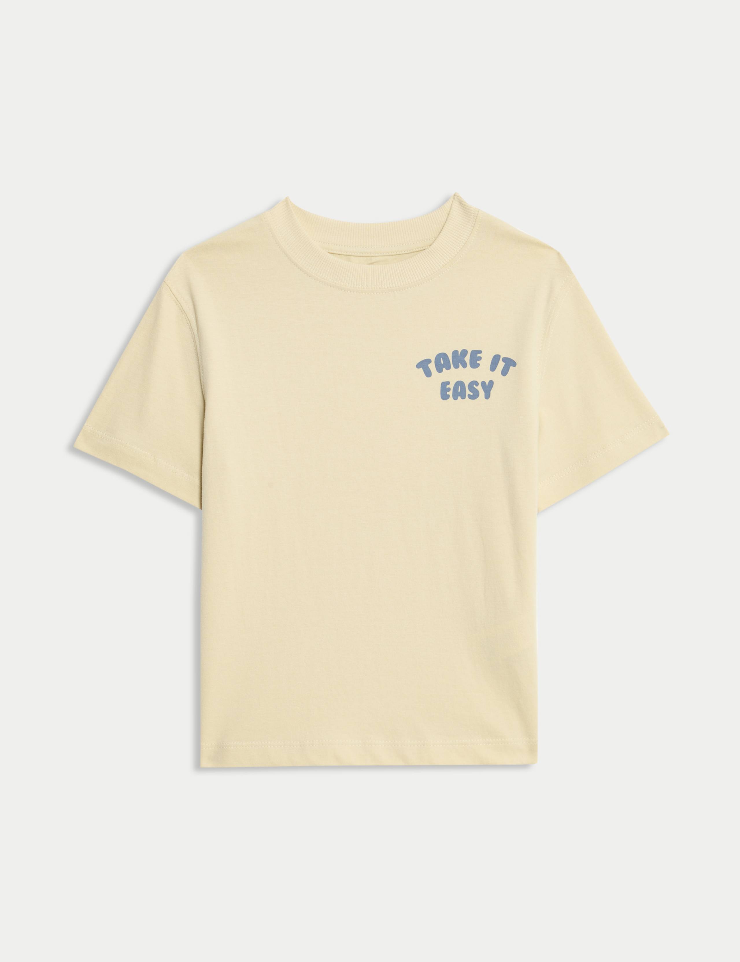 Pure Cotton Take it Easy T-Shirt (2-8 Years)