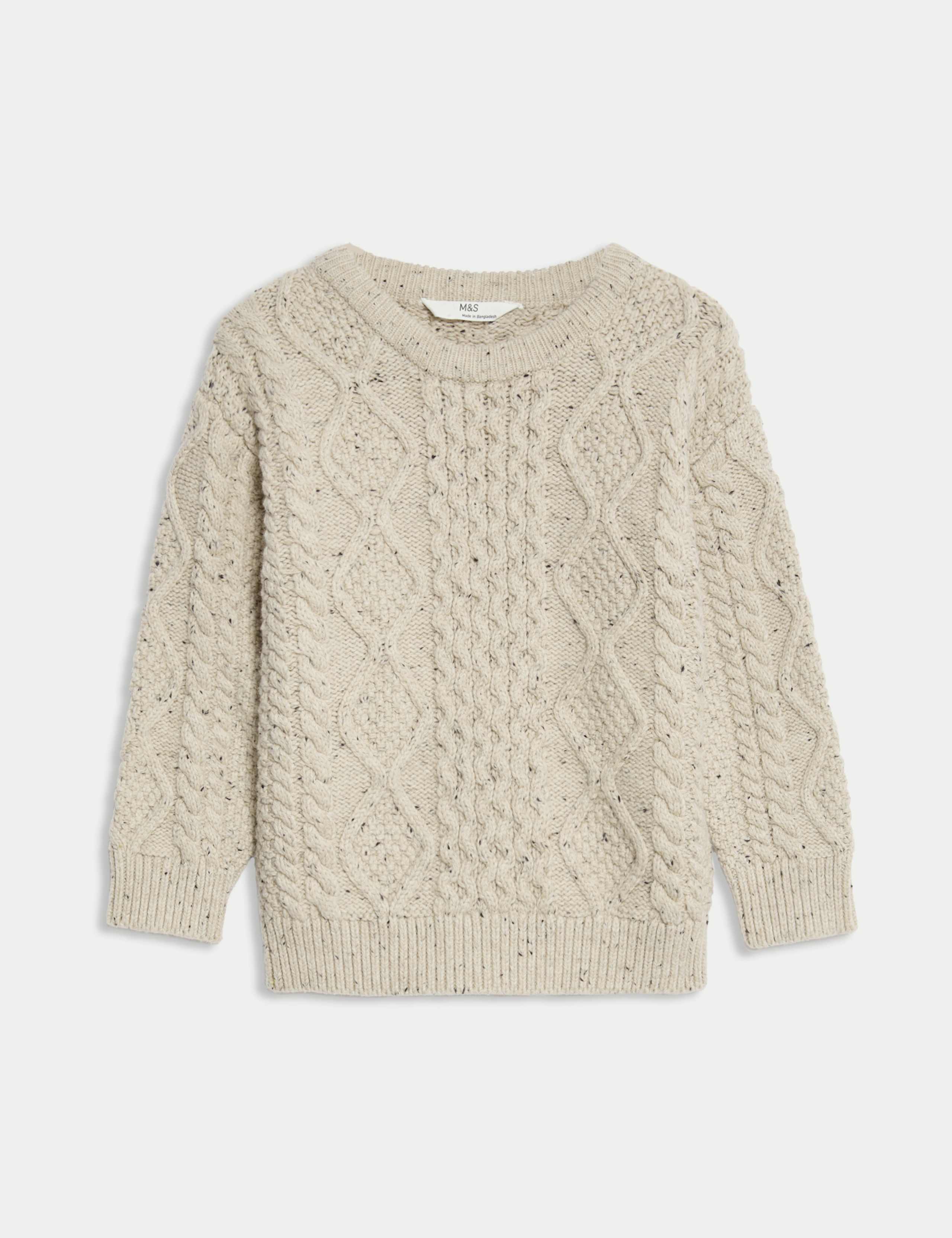 Cable Knit Jumper (2-8 Yrs)