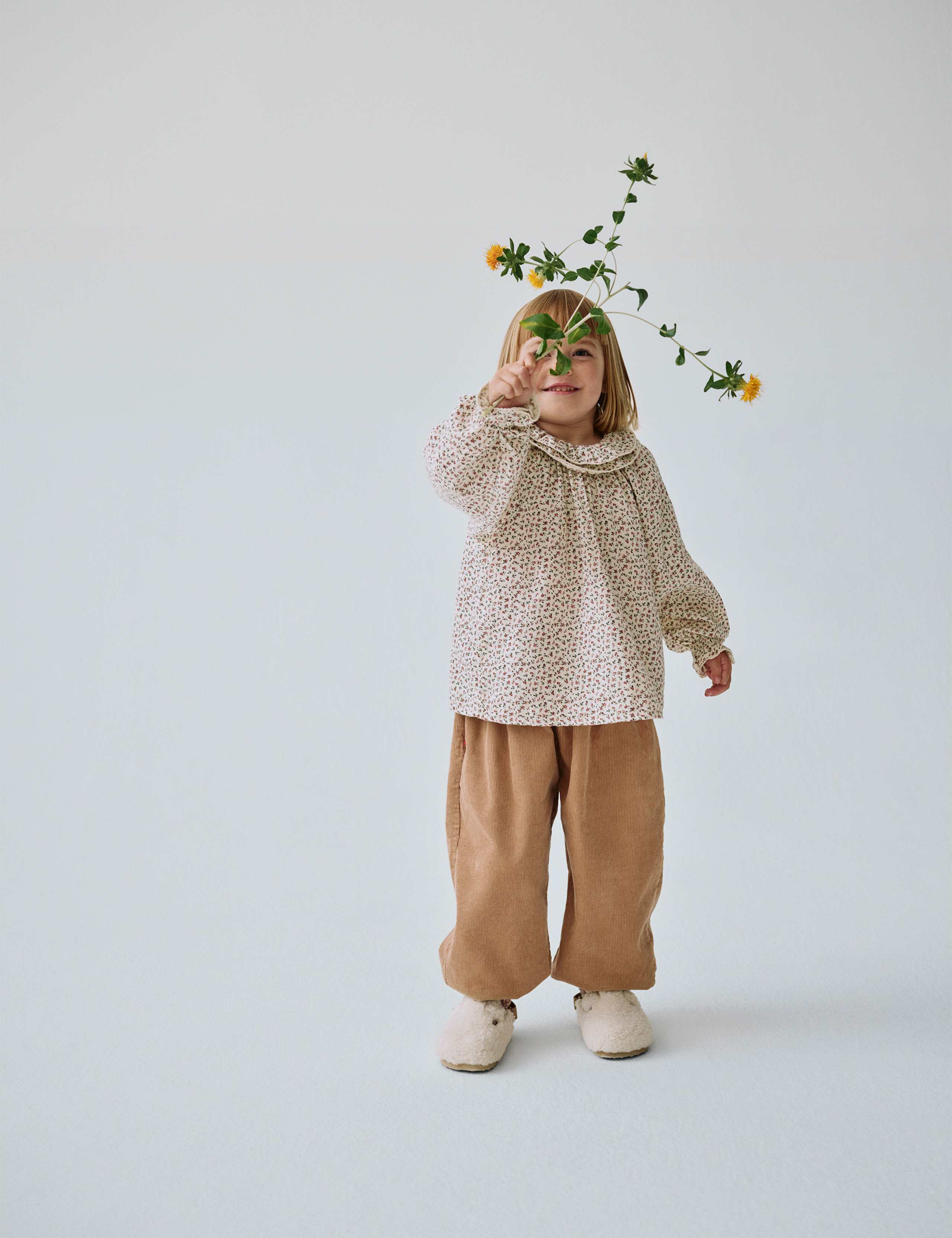 Pure Cotton Corduroy Trousers (1-10 Yrs)
