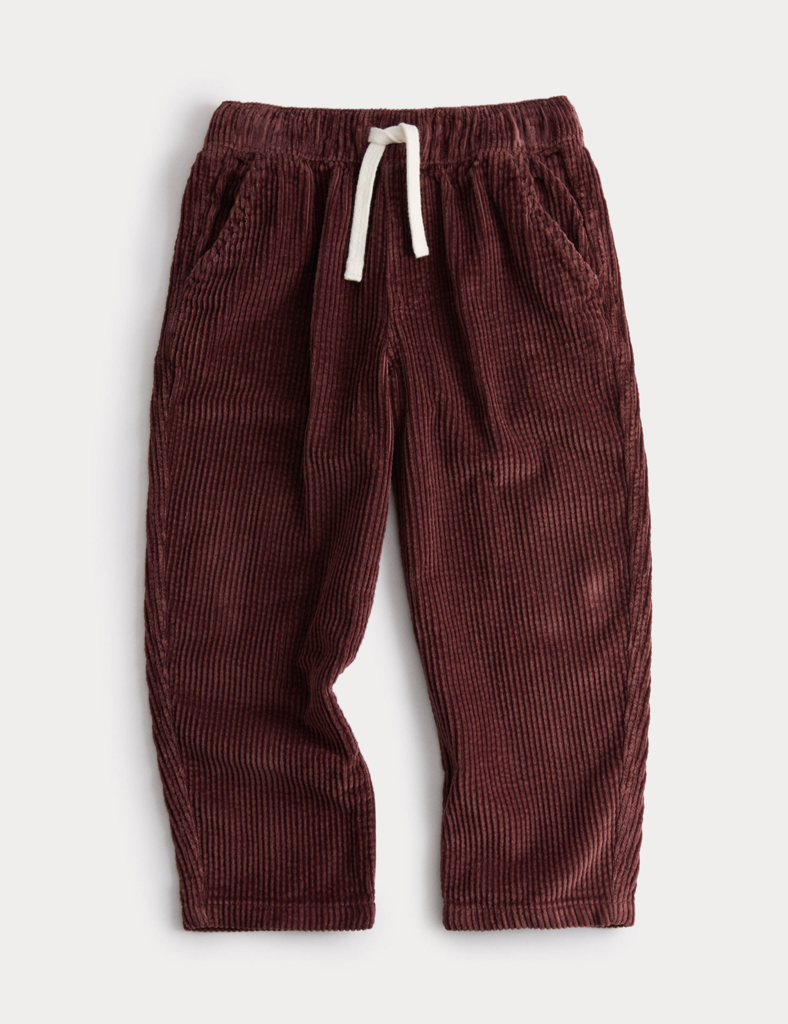 Pure Cotton Corduroy Trousers (2-8 Yrs)