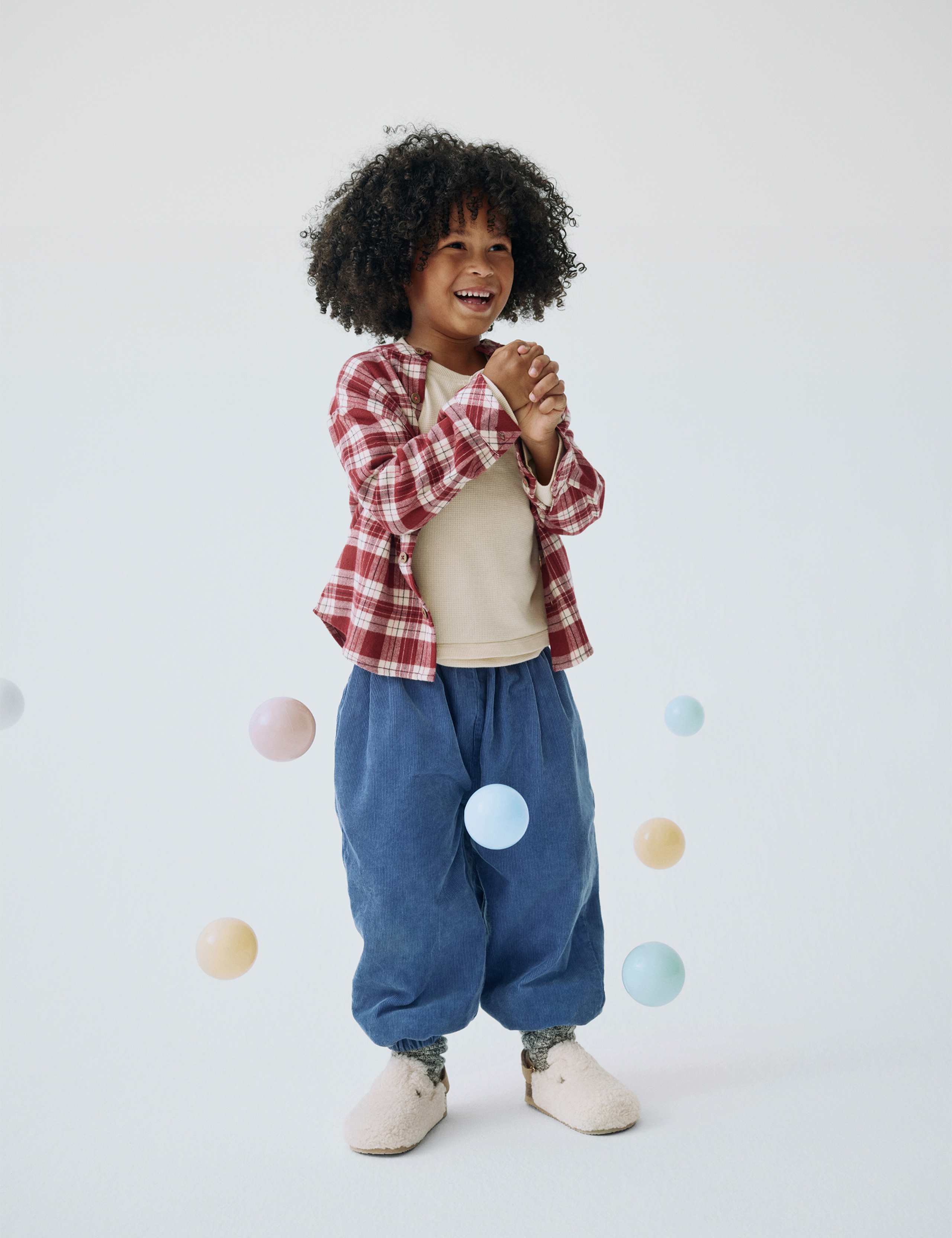 Pure Cotton Corduroy Trousers (1-10 Yrs)