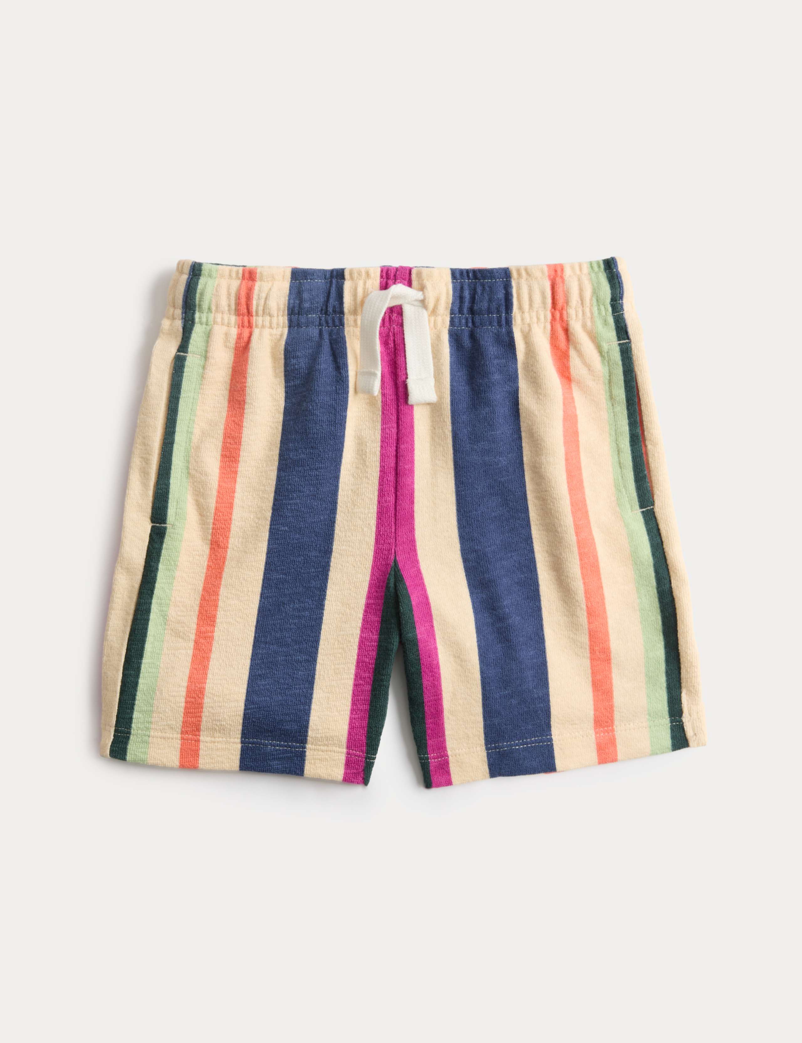 Pure Cotton Striped Shorts (2-8 Years)