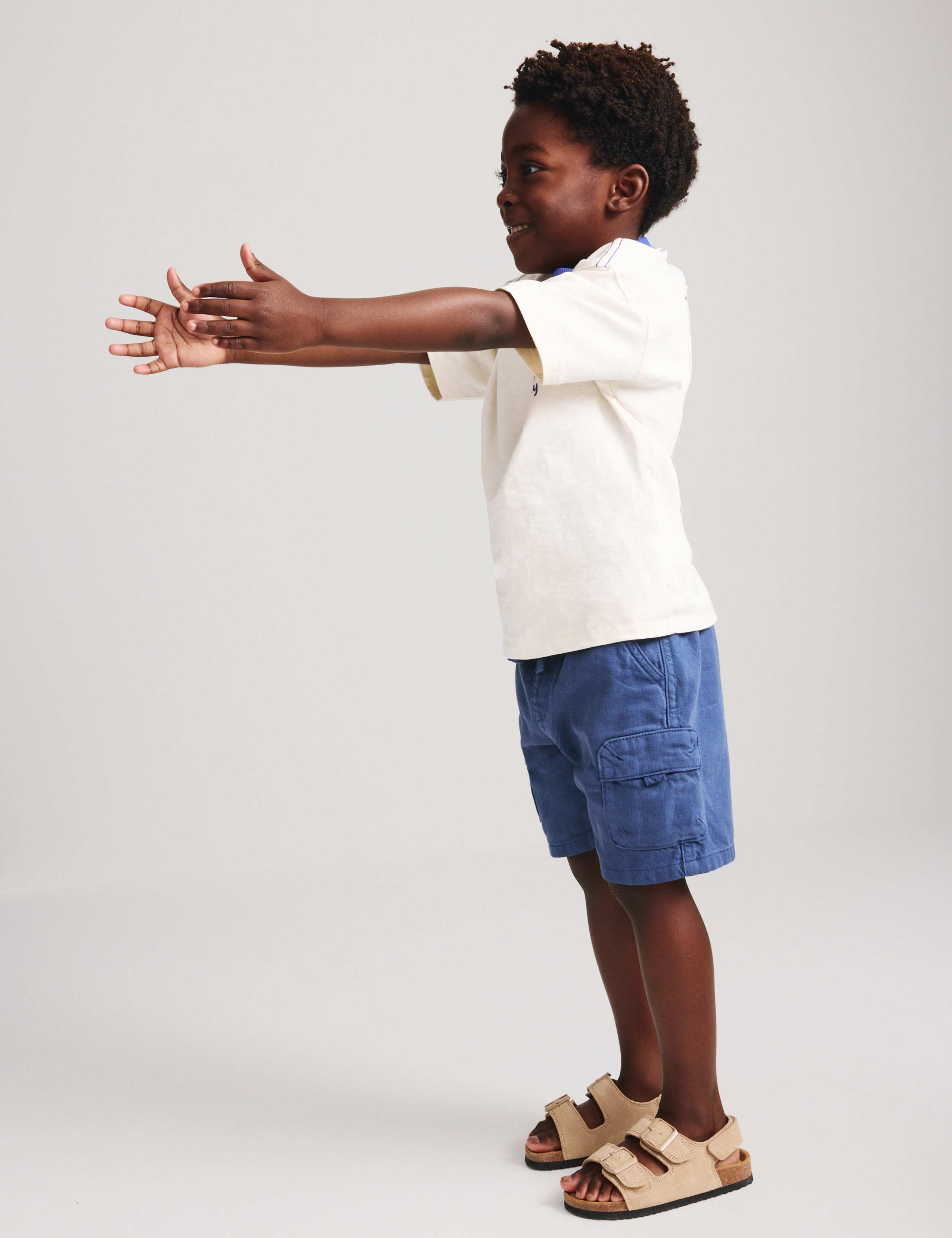 Cotton Rich Cargo Shorts (2-8 Yrs)