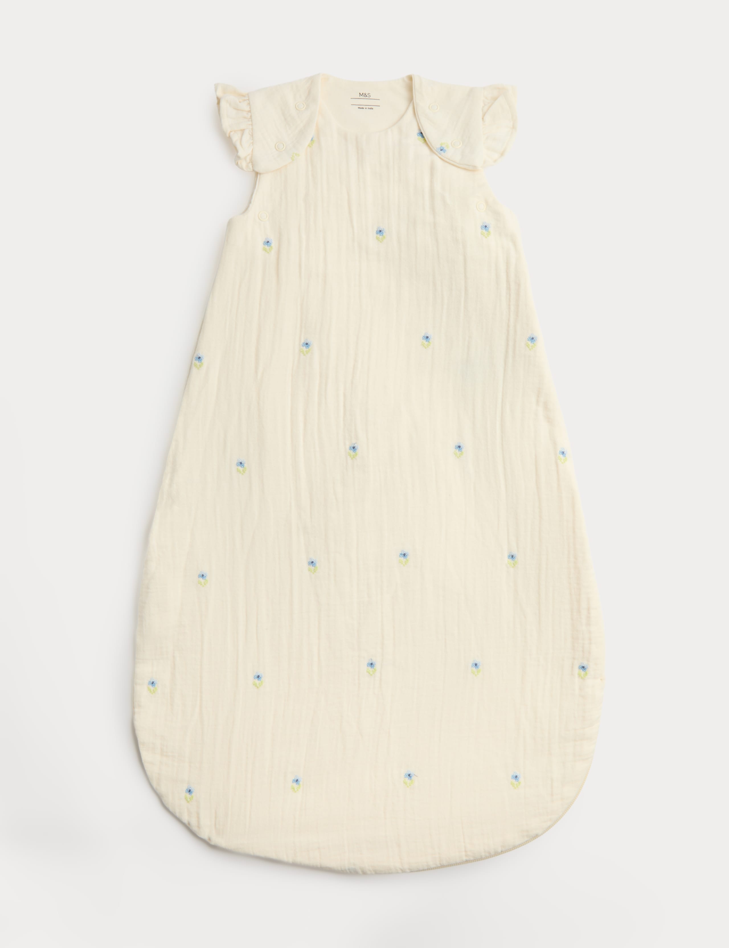 Girls' Floral 1.0 Tog Sleeping Bag (0-3 Yrs)