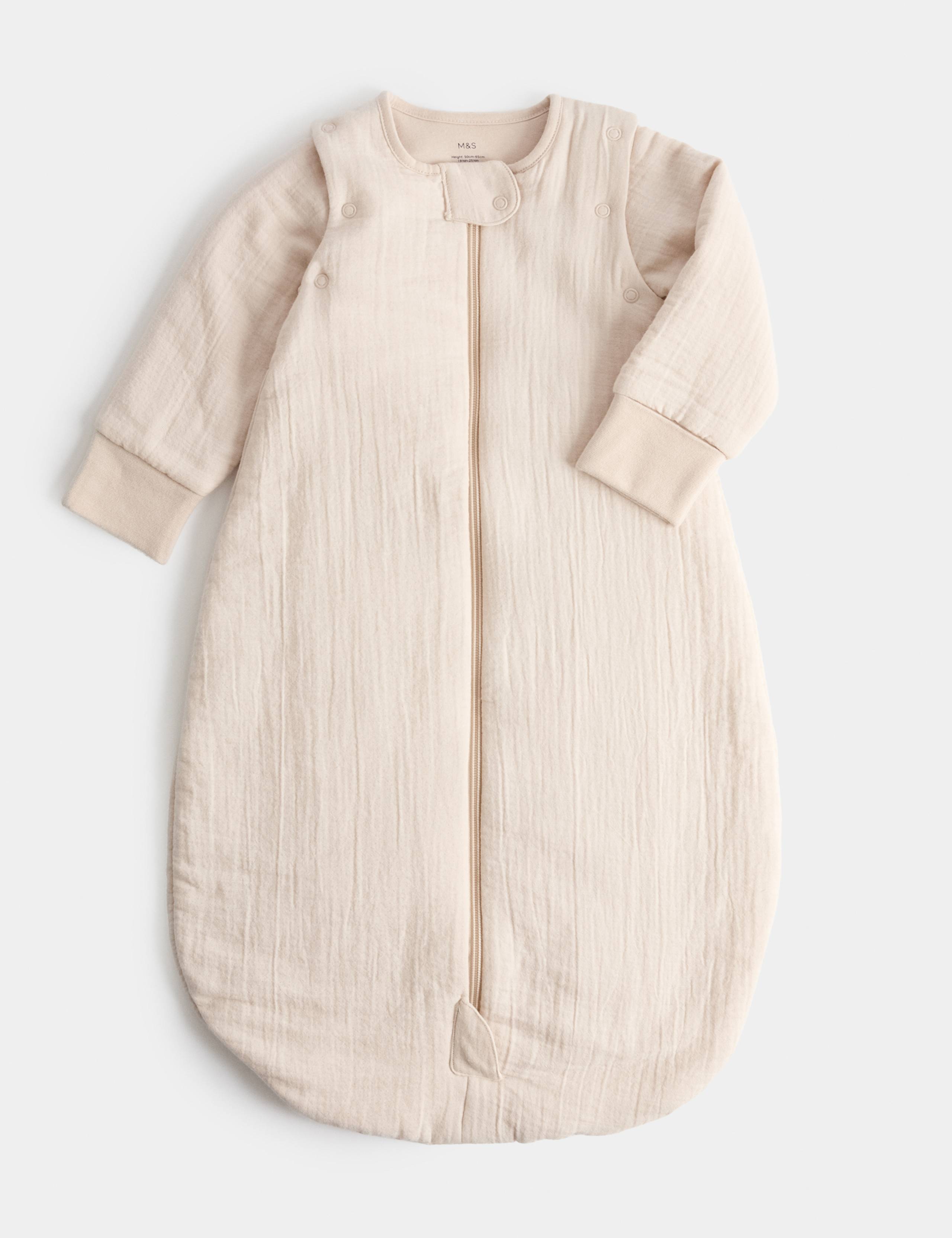 2.5 Tog Detachable Sleeves Sleeping Bag (0-36 Mths)