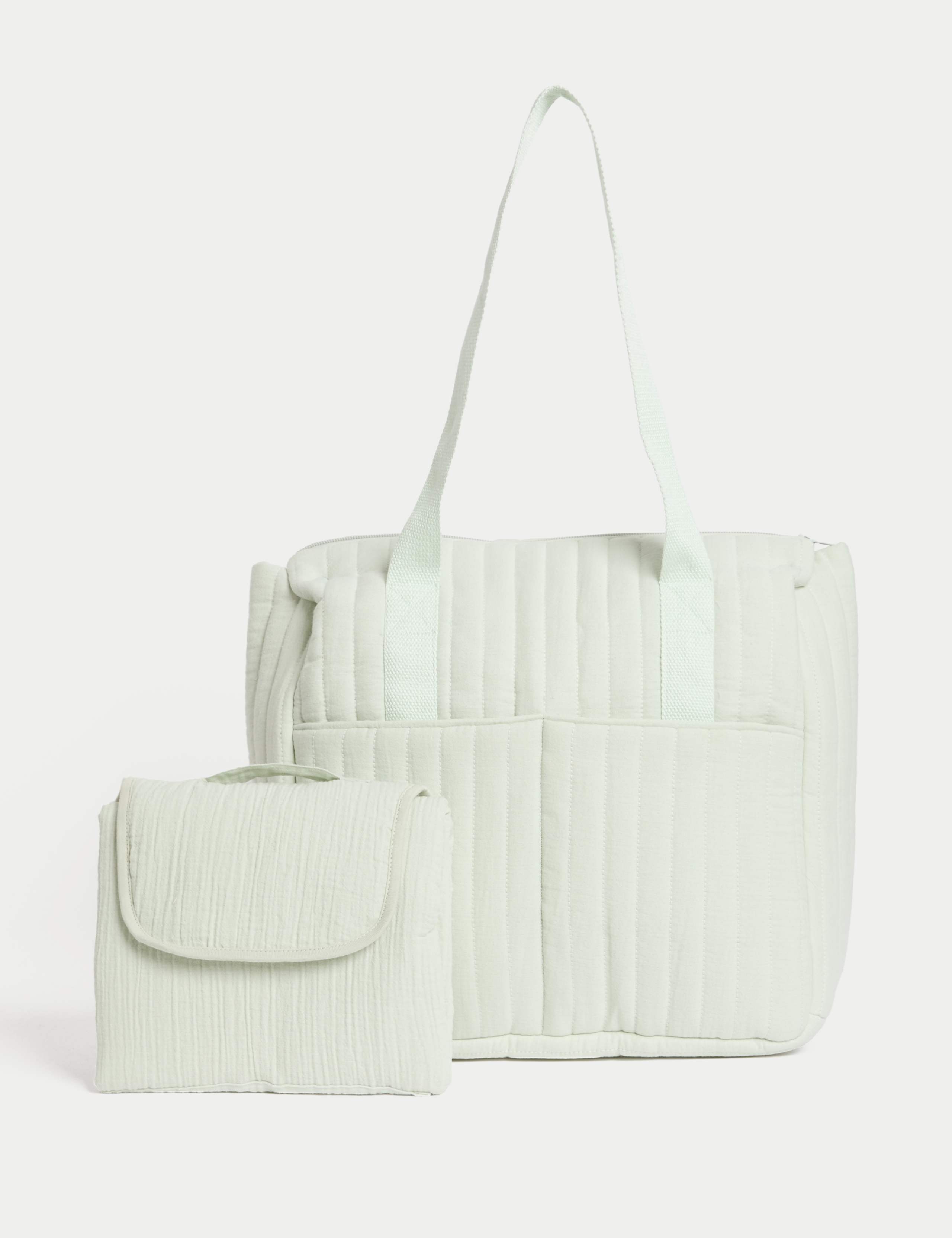 2pc Pure Cotton Patterned Changing Bag