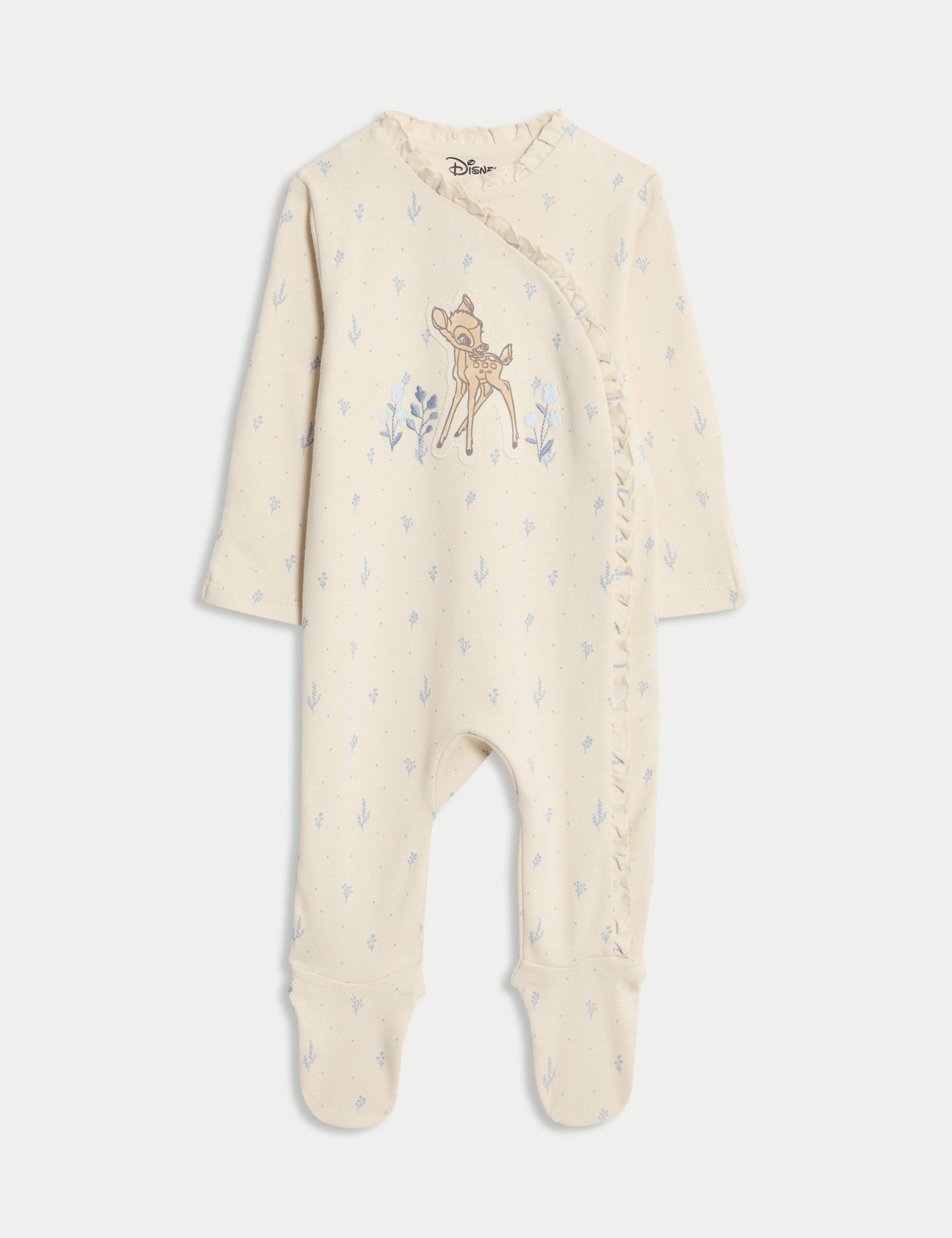 Pure Cotton Bambi™ Sleepsuit (7lbs-3 Yrs)
