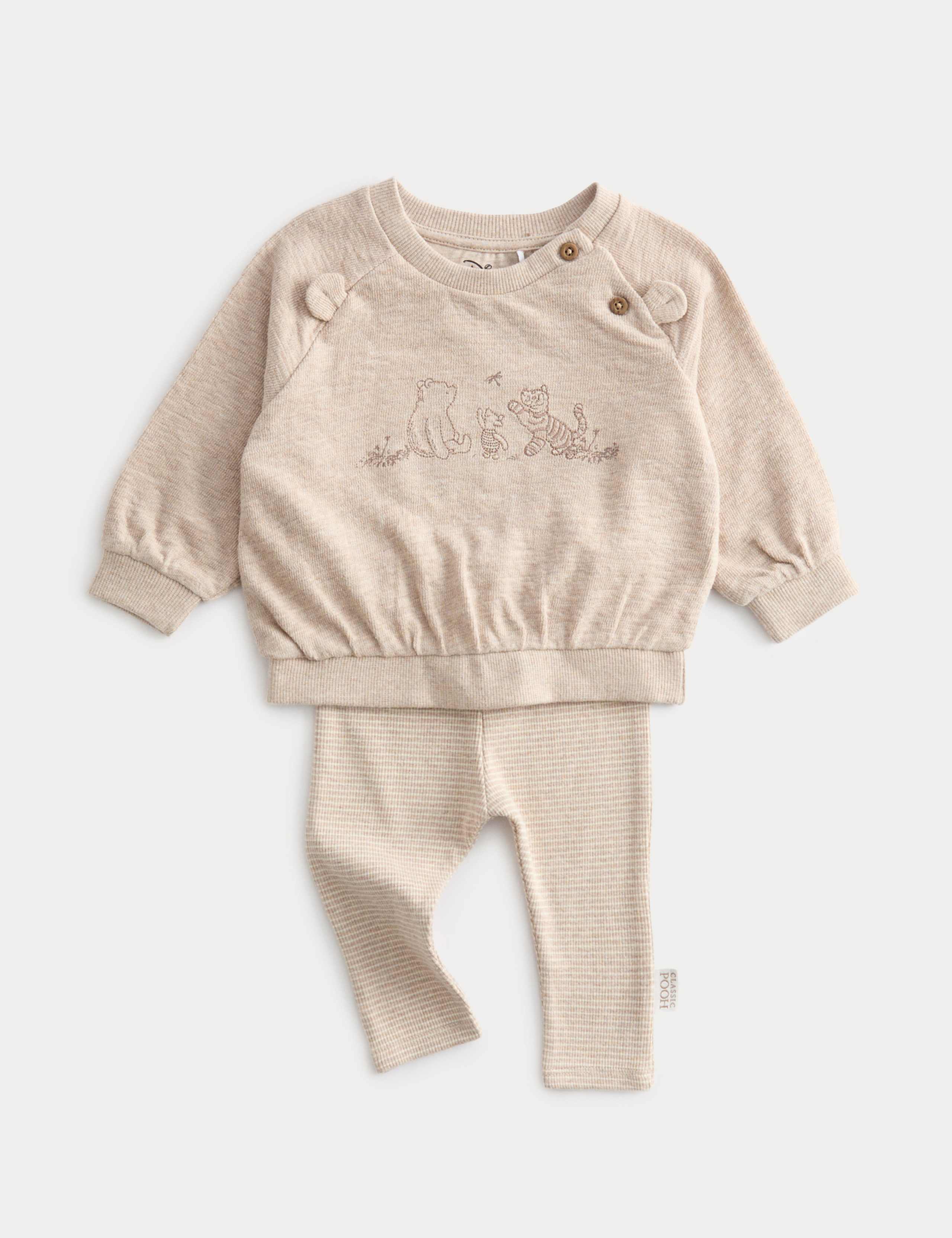 2pc Pure Cotton Winnie the Pooh™ Outfit (0-12 Mths)