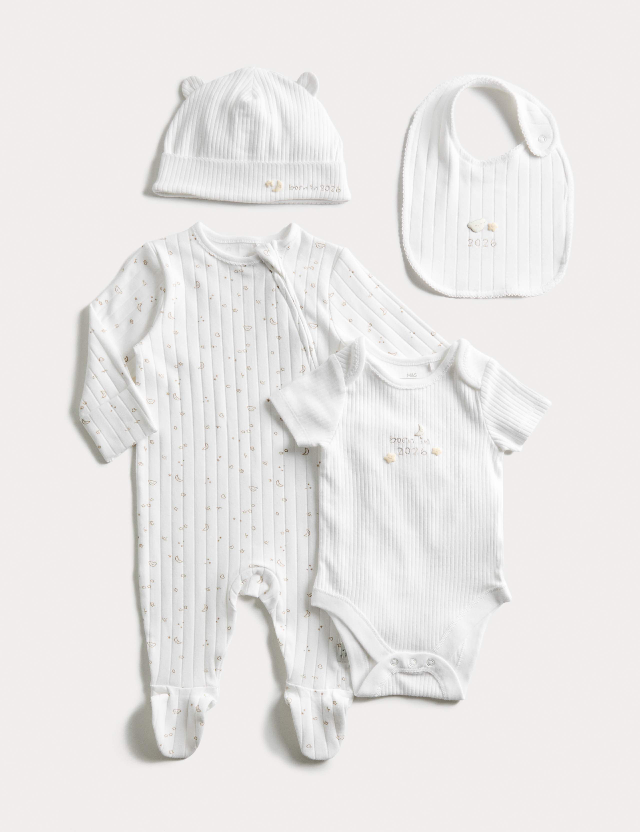 4pc Born in 2026 Starter Set (7lbs-6 Mths)