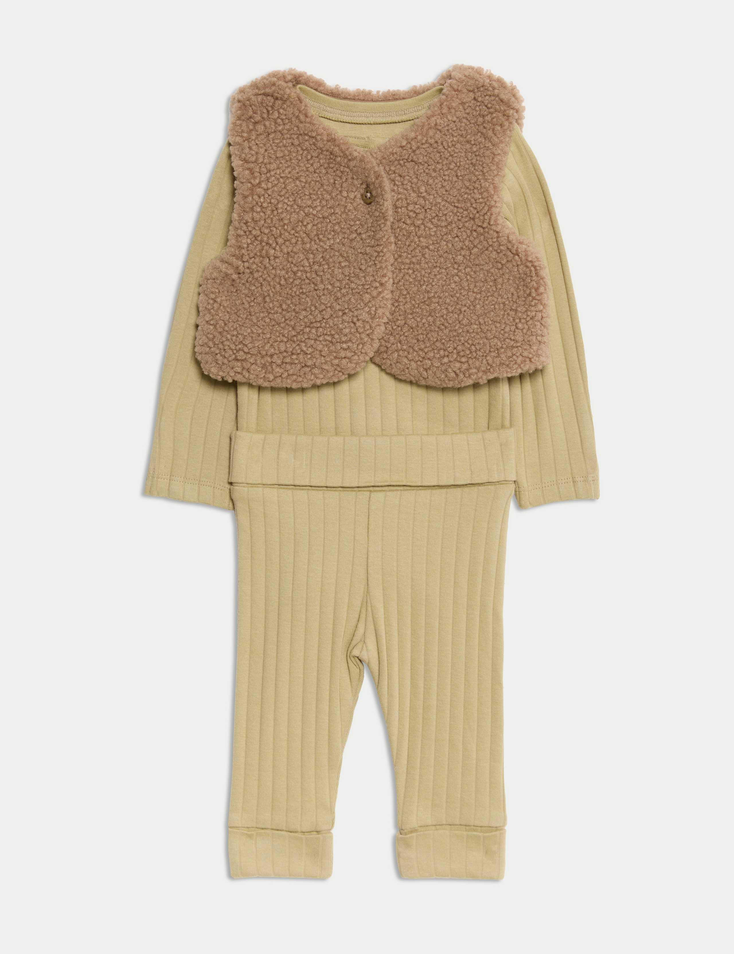 3pc Cotton Rich Outfit (0-12 Mths)