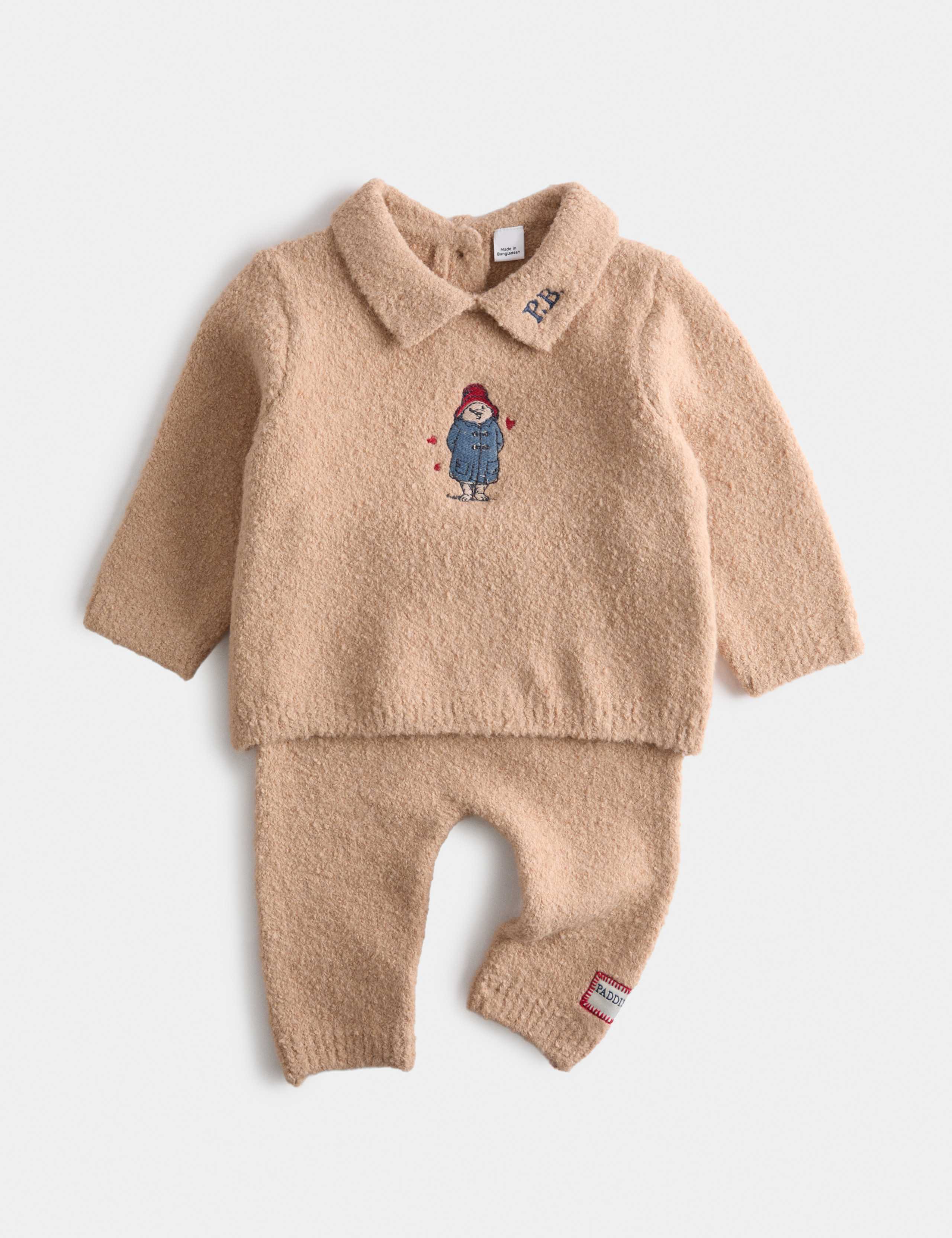 2 Piece Paddington™ Knitted Outfit (7lbs - 12 Mths)