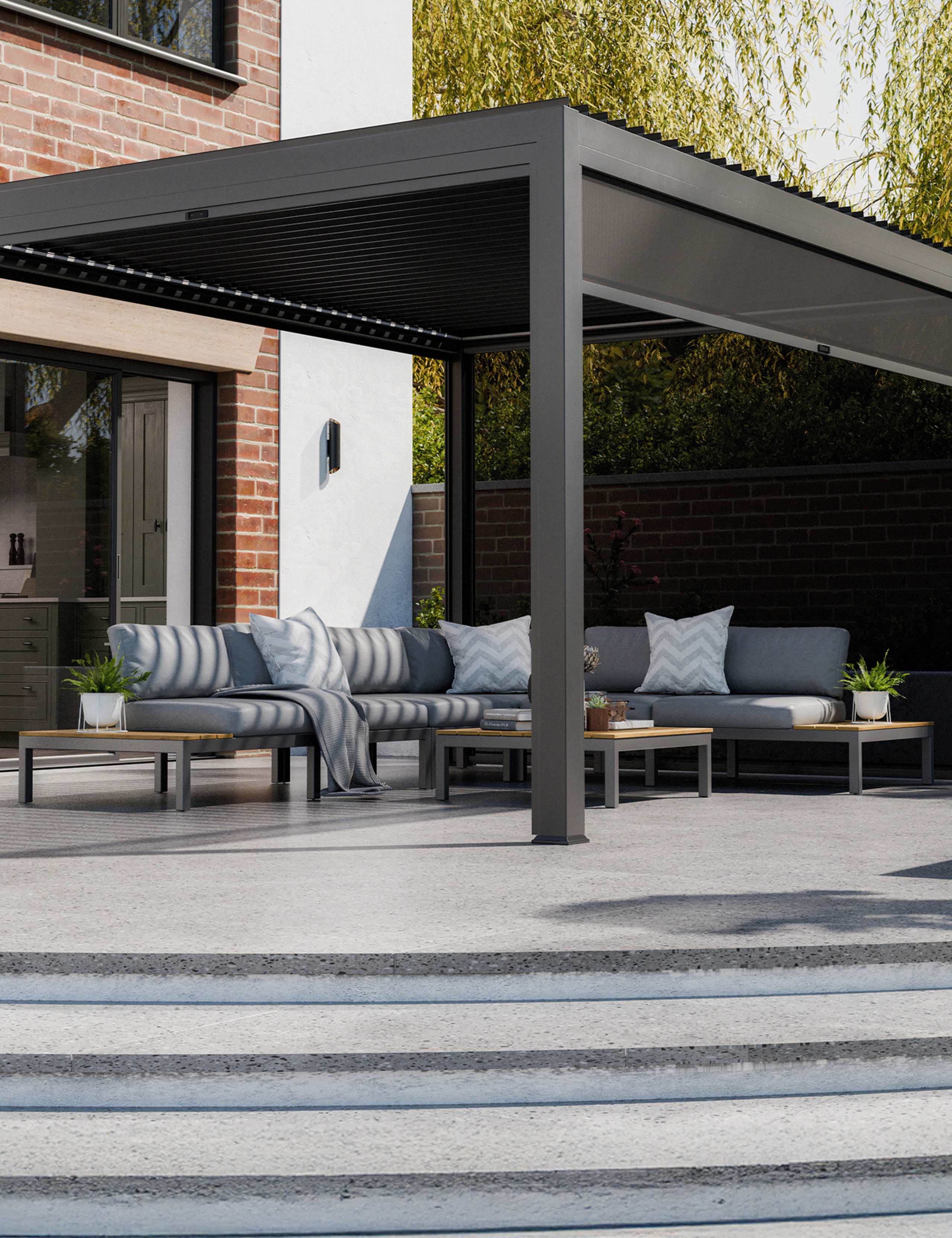 Aspen 6 Seater Garden Corner Lounge Set