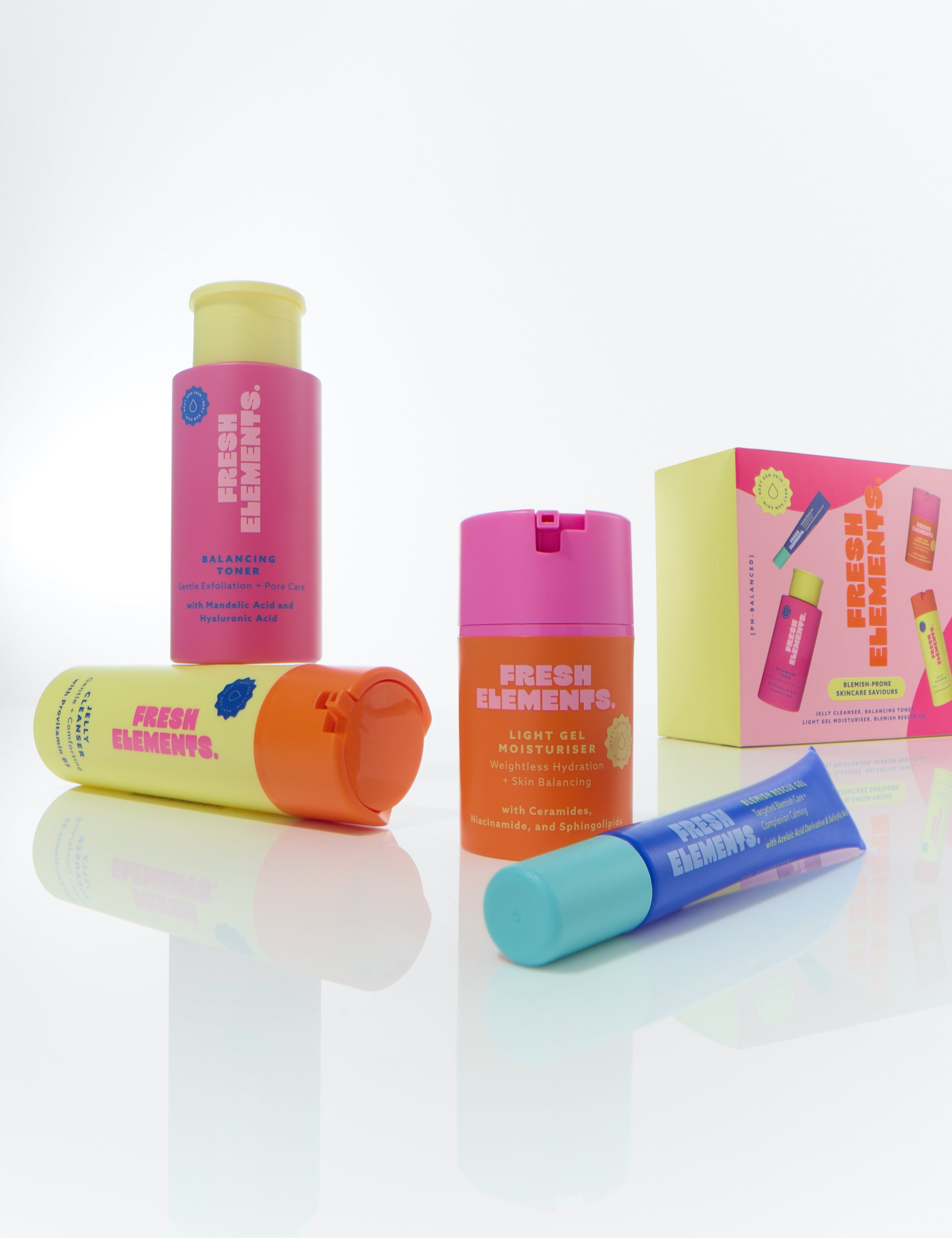 Anti Blemish Icons Set