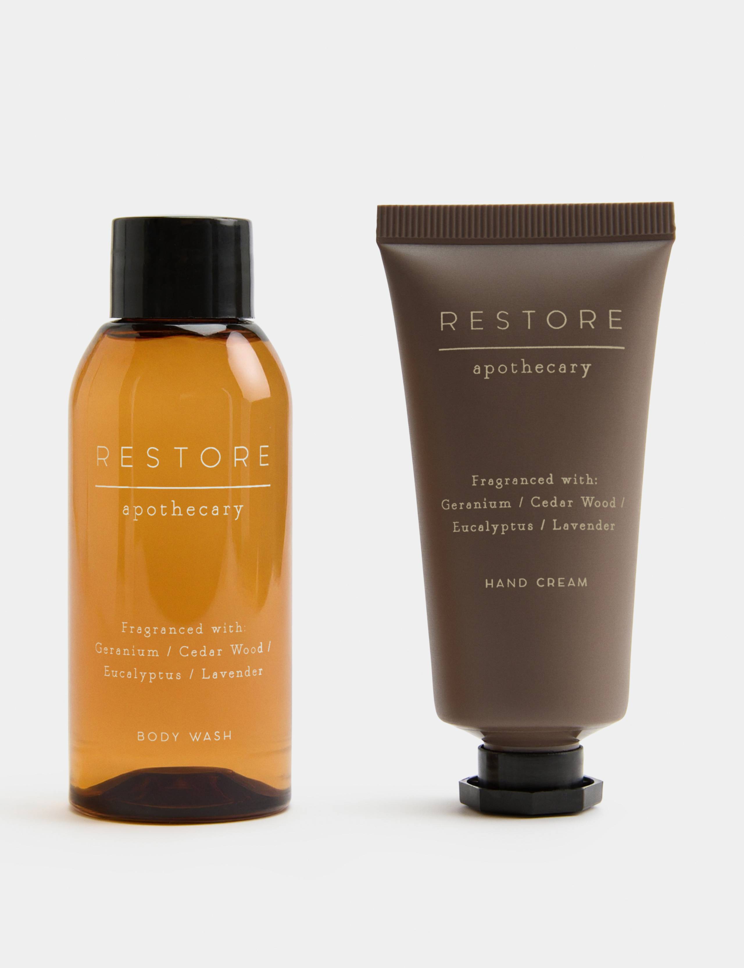 Restore Body Wash and Hand Cream Gift Duo