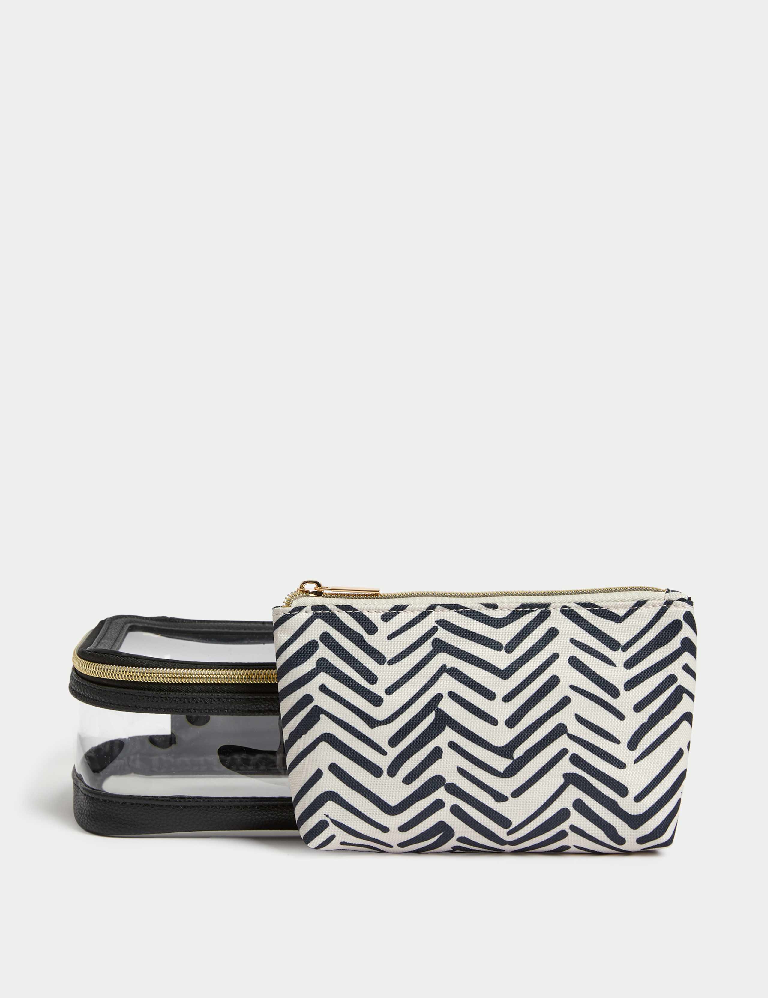 2 Piece Makeup Bag & Pouch