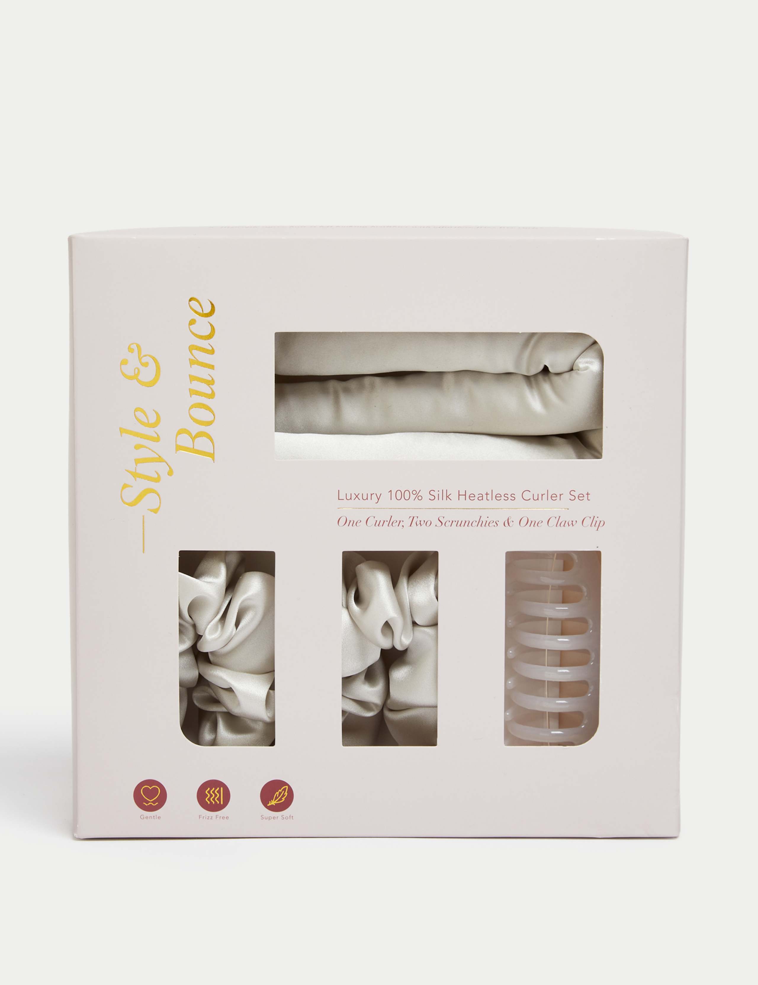 Pure Mulberry Silk Heatless Curler