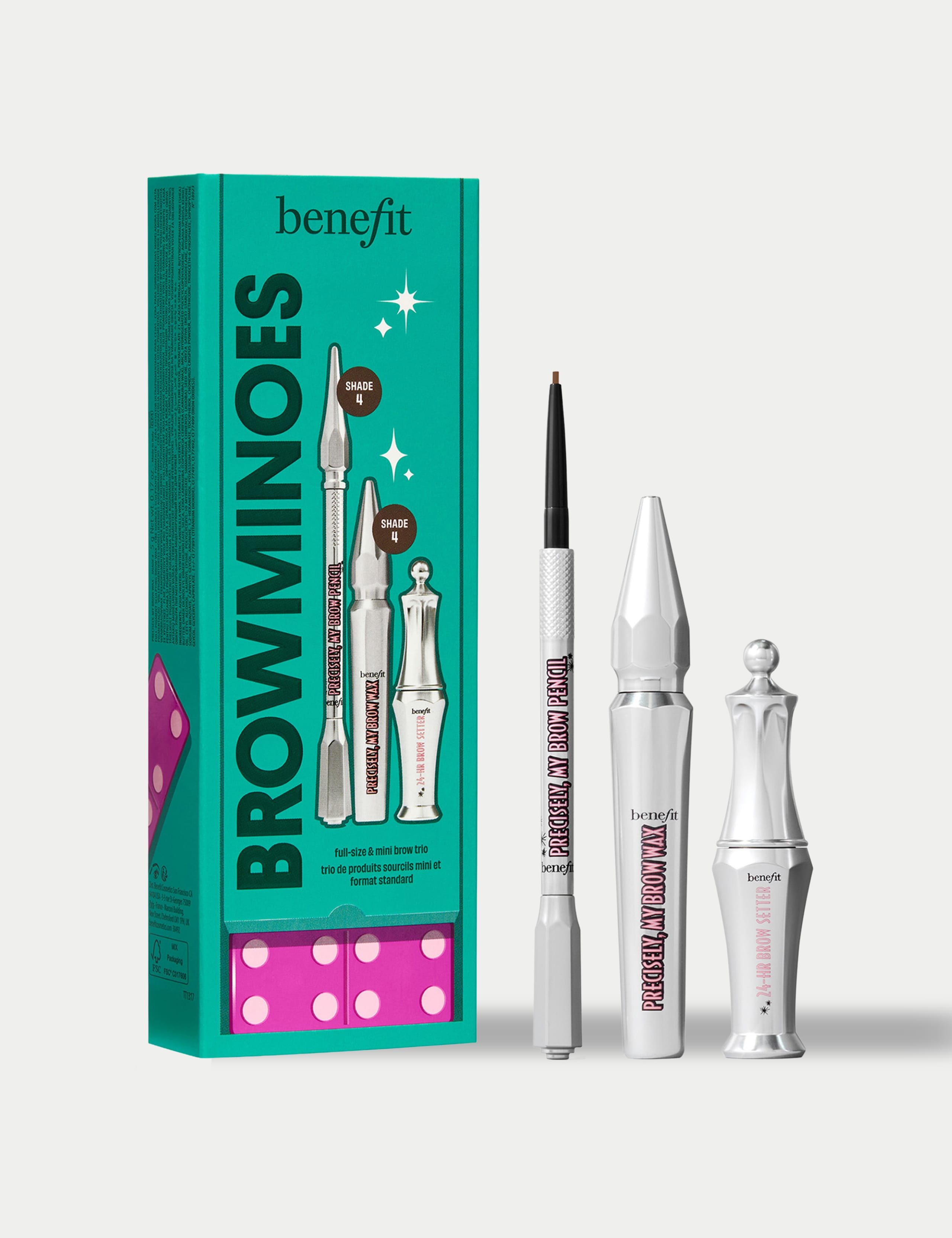 BROWminoes 3.5 Eyebrow Makeup 3-piece Gift Set Worth £66.50
