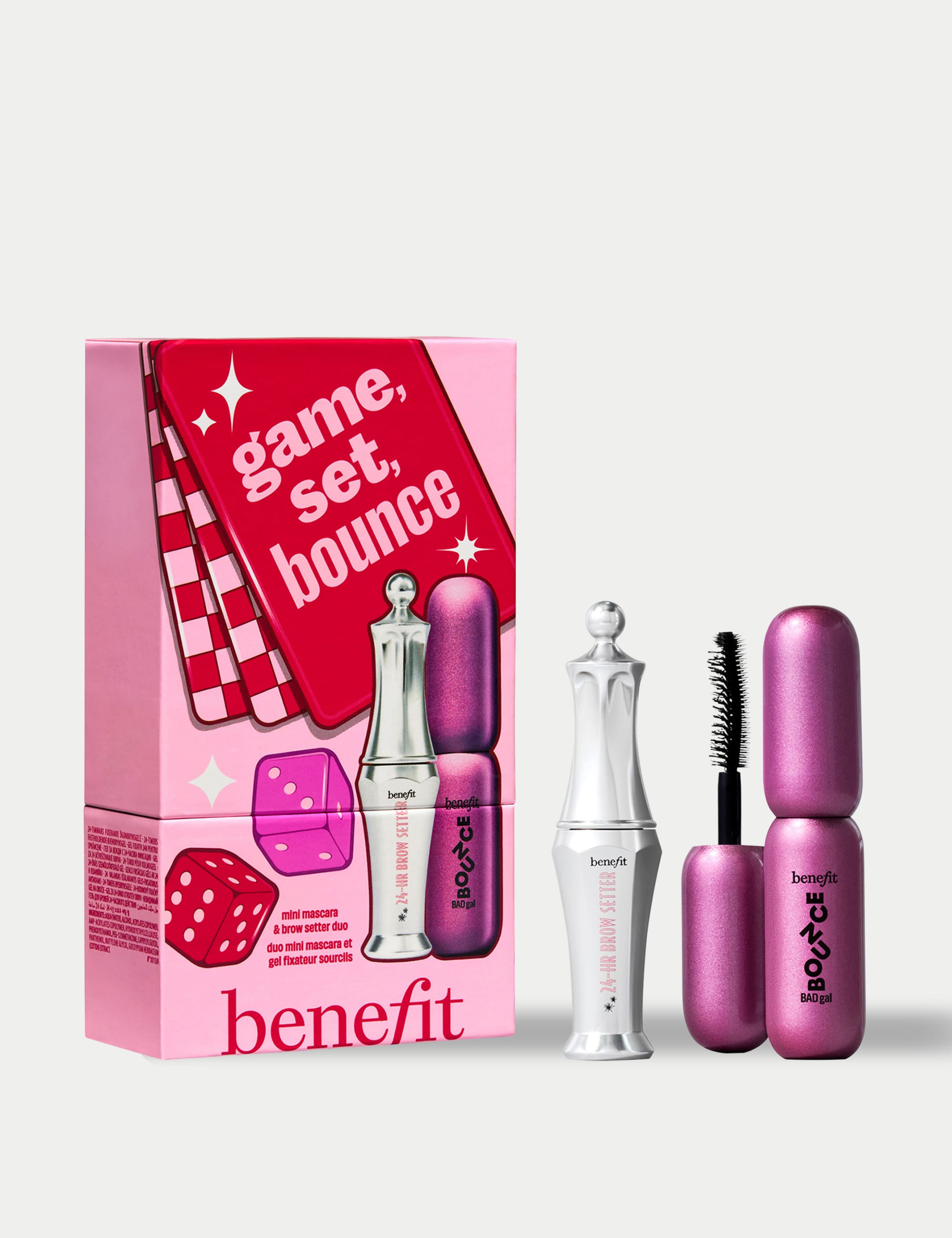 Game Set Bounce Mascara and Brow Stocking Filler Gift Set Worth £29.50