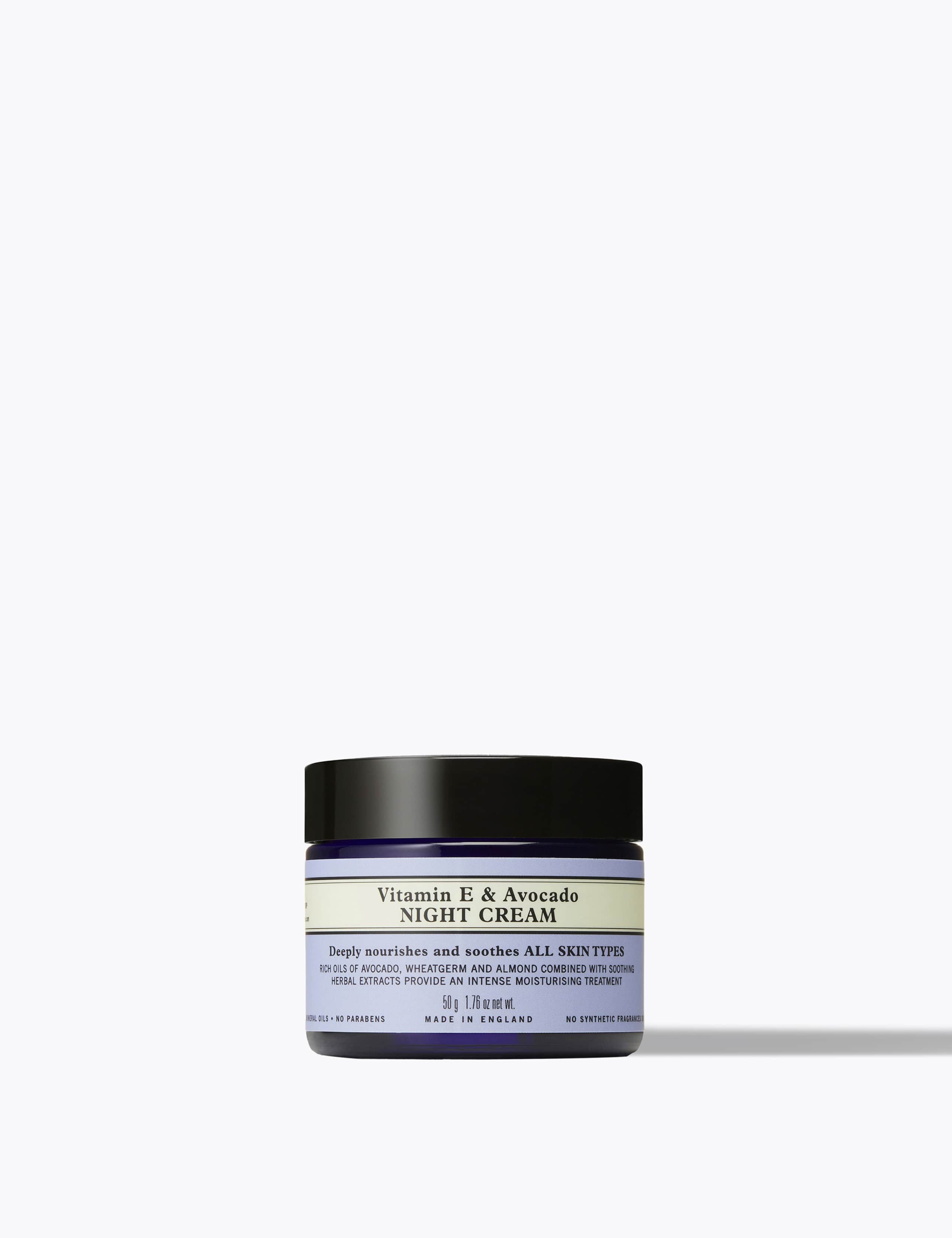 Vitamin E & Avocado Night Cream 50g