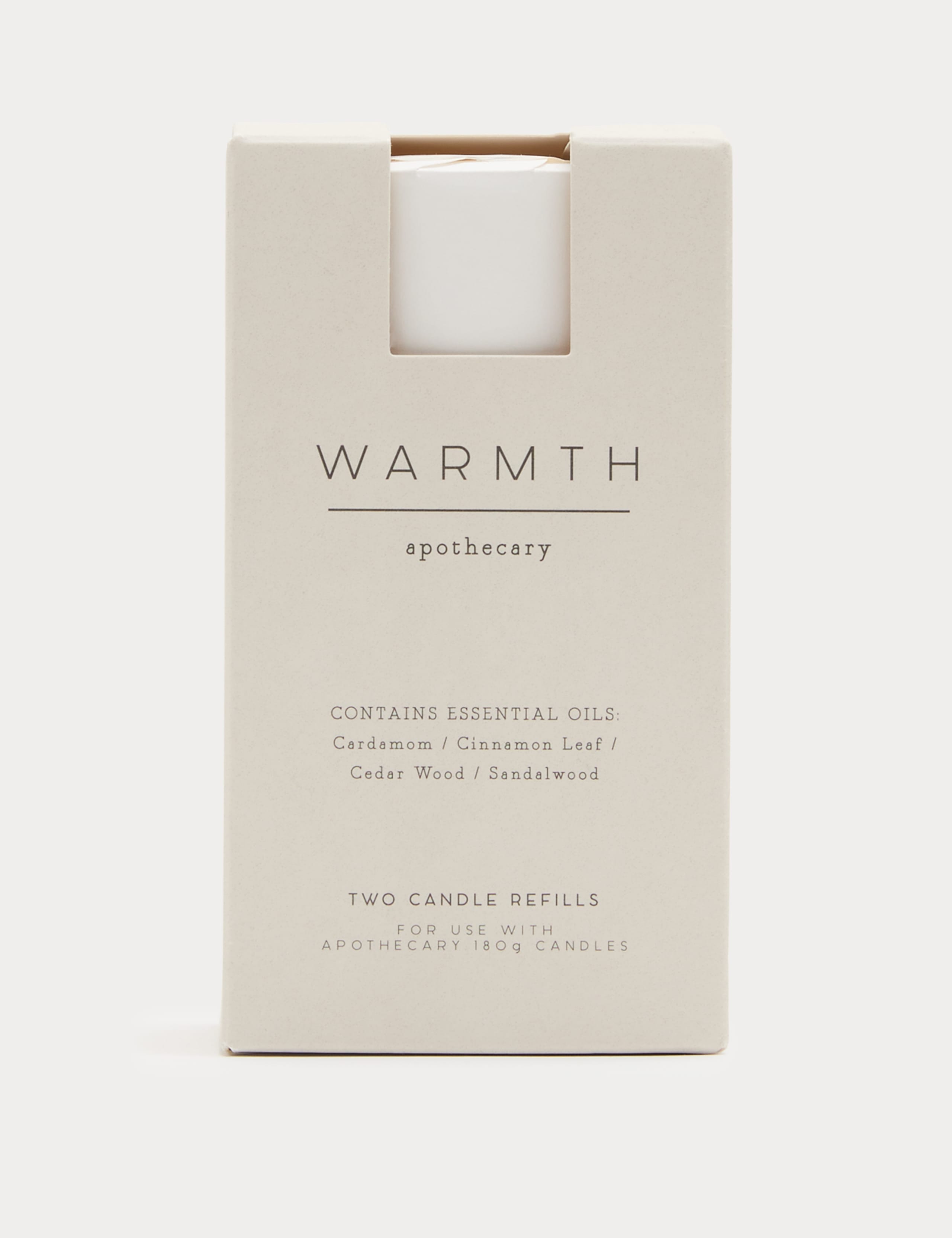 Pack of 2 Warmth Refill Candles